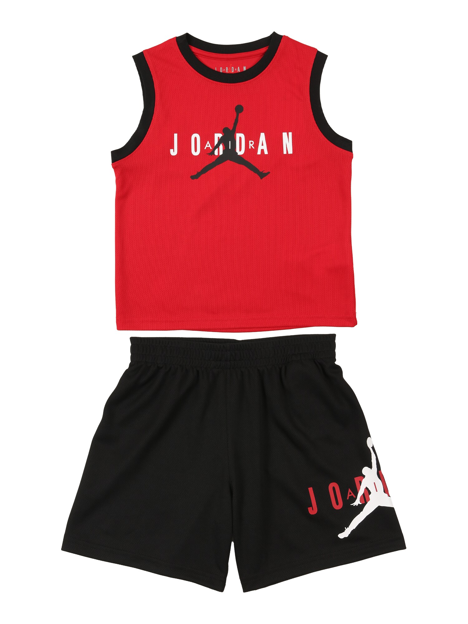 Jordan Komplet  crvena / crna / bijela