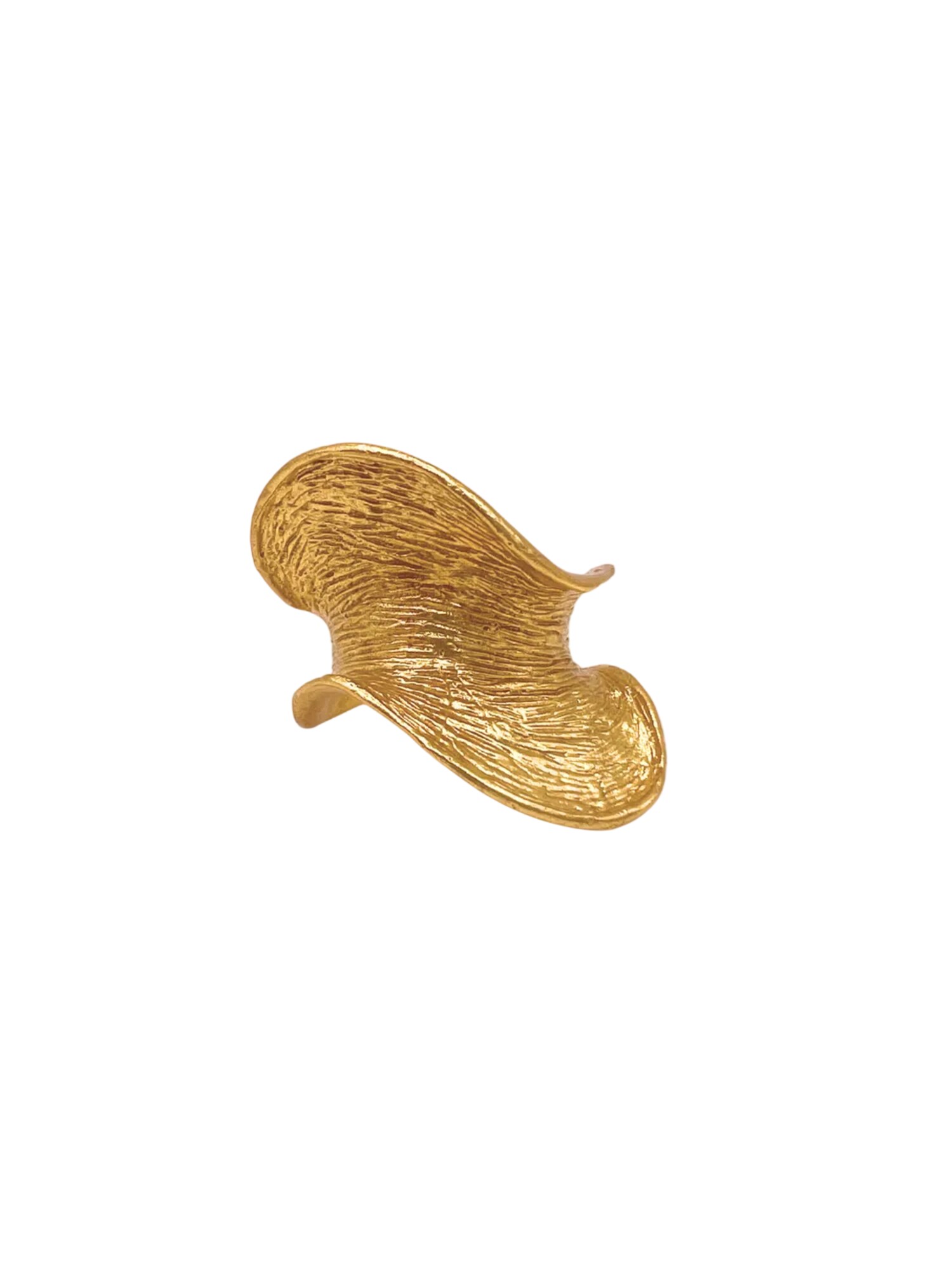 Les Reines Anello 'Eterna Wave'  oro