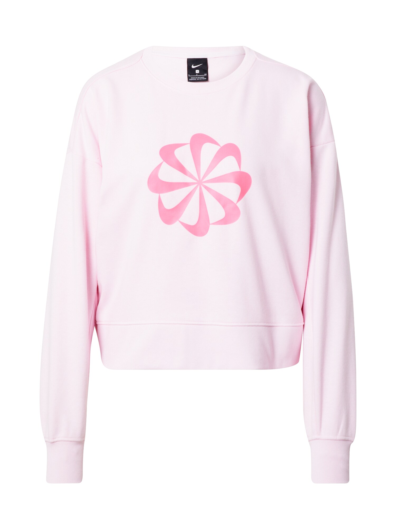 NIKE Sportinio tipo megztinis  neoninė rožinė / šviesiai rožinė