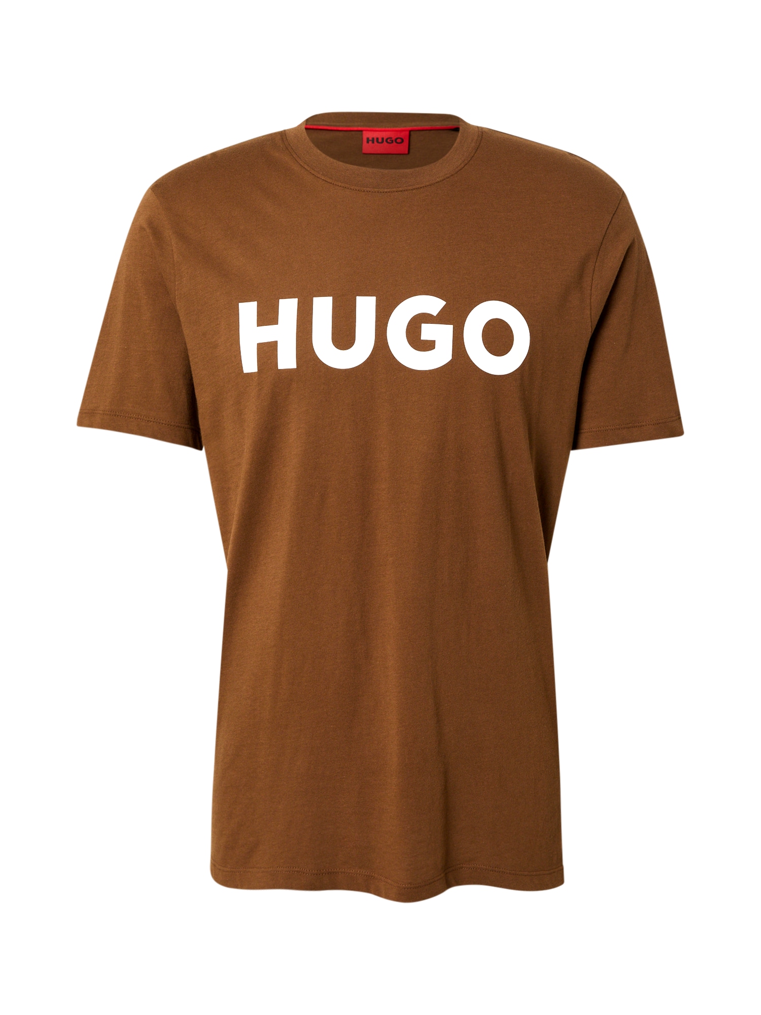 HUGO Póló 'Dulivio' karamell / fehér akciós termékkép 1