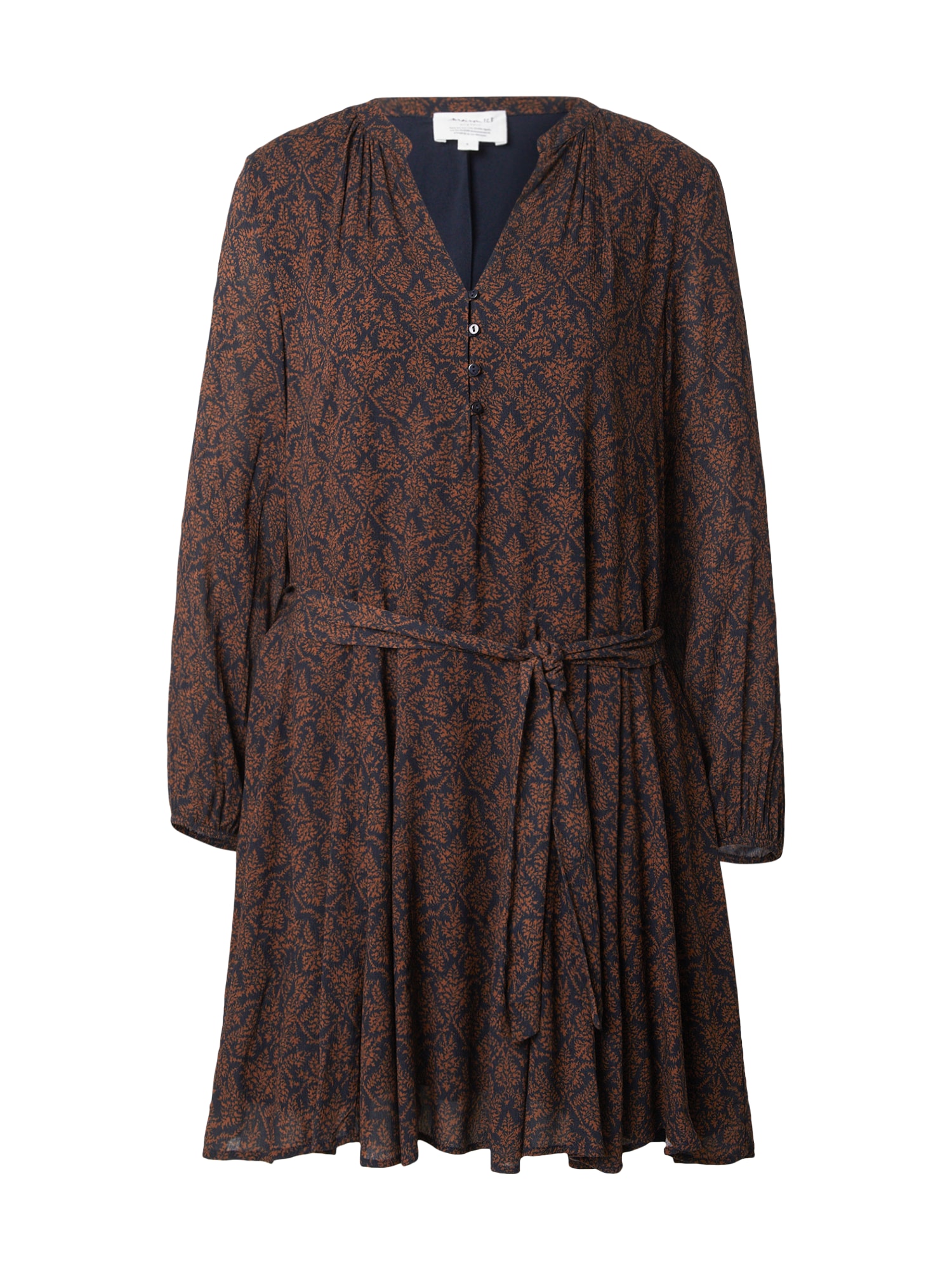 Maison 123 Rochie Mabelle  bleumarin / maro