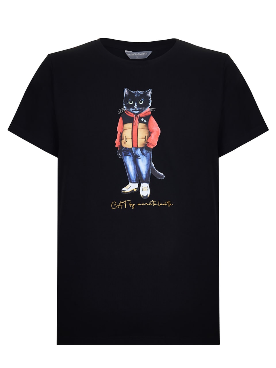 T-shirt 'Sport Casual cat'