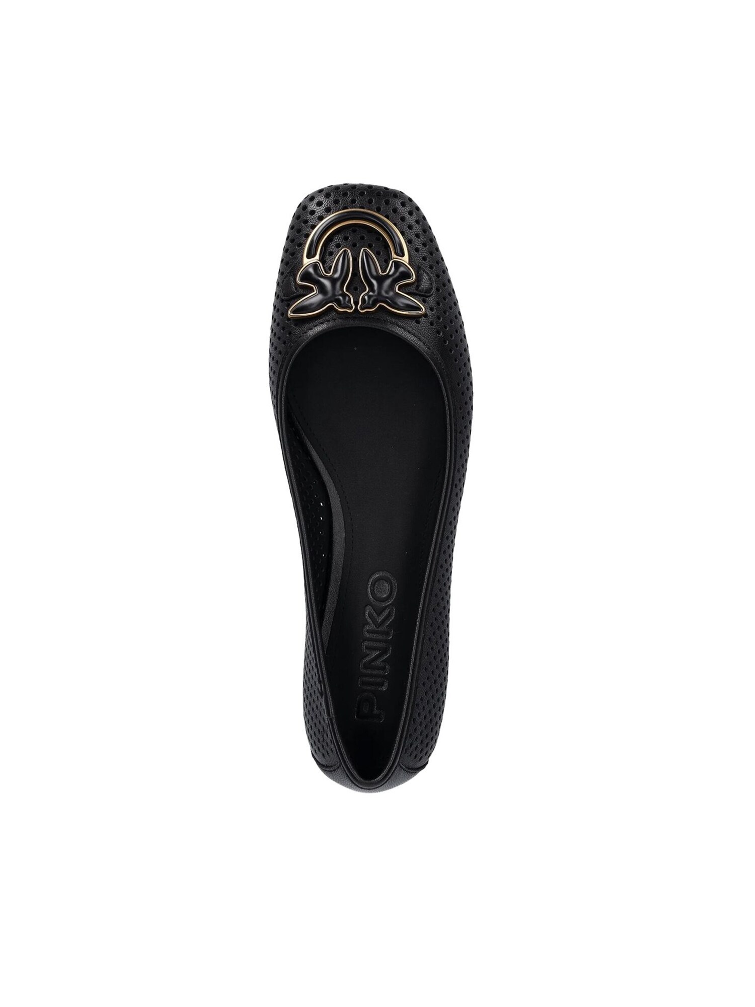 PINKO Bailarina 'Max 11 -  Nappa'  negro – imagen 4