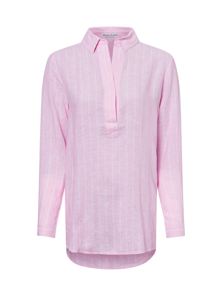 Marie Lund Bluse Damen Größe M/L rosa / weiß