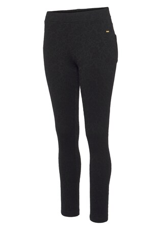 LASCANA, Leggings, fekete