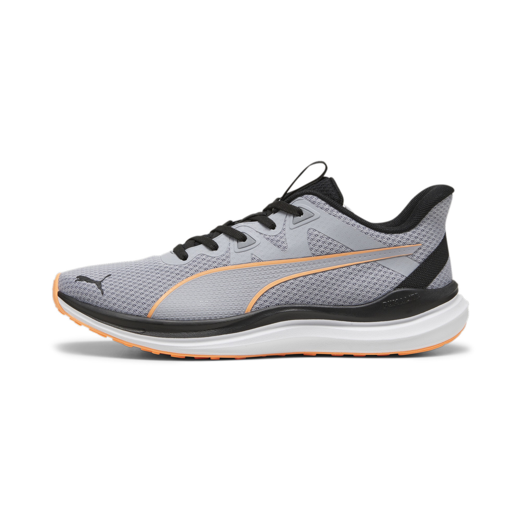 PUMA Bėgimo batai 'Reflect Lite' pilka / oranžinė / juoda