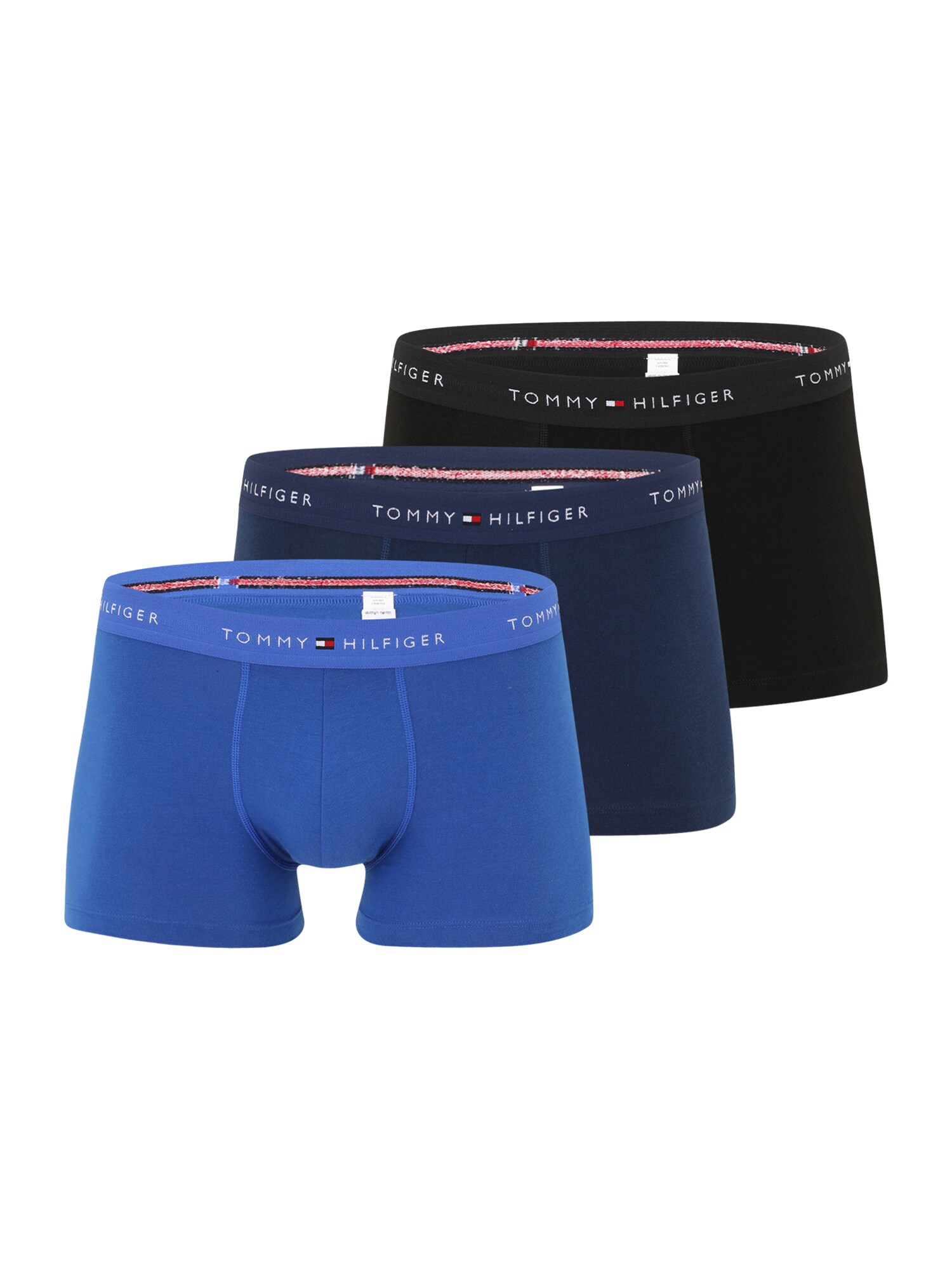 Tommy Hilfiger Underwear Boxeri  albastru / albastru marin / negru / alb