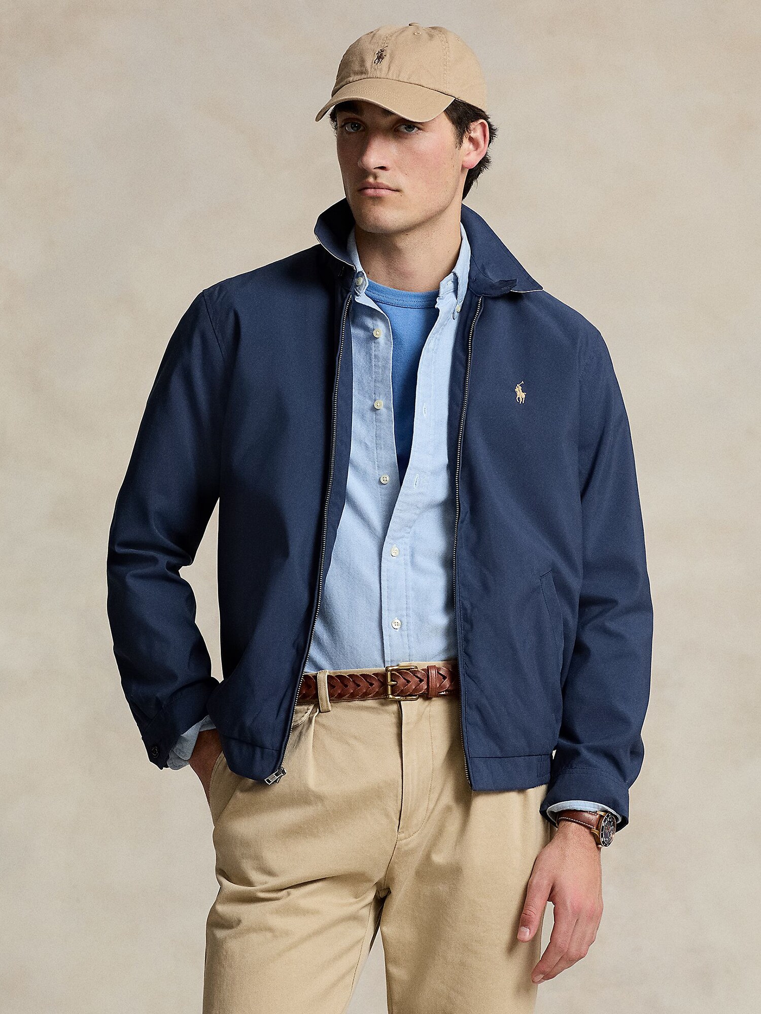 Polo Ralph Lauren Átmeneti dzseki  homok / tengerészkék termék 2. képe