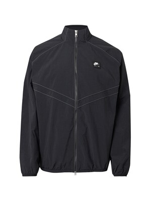 Nike Sportswear Chaqueta de entretiempo 'AIR'  gris claro / negro