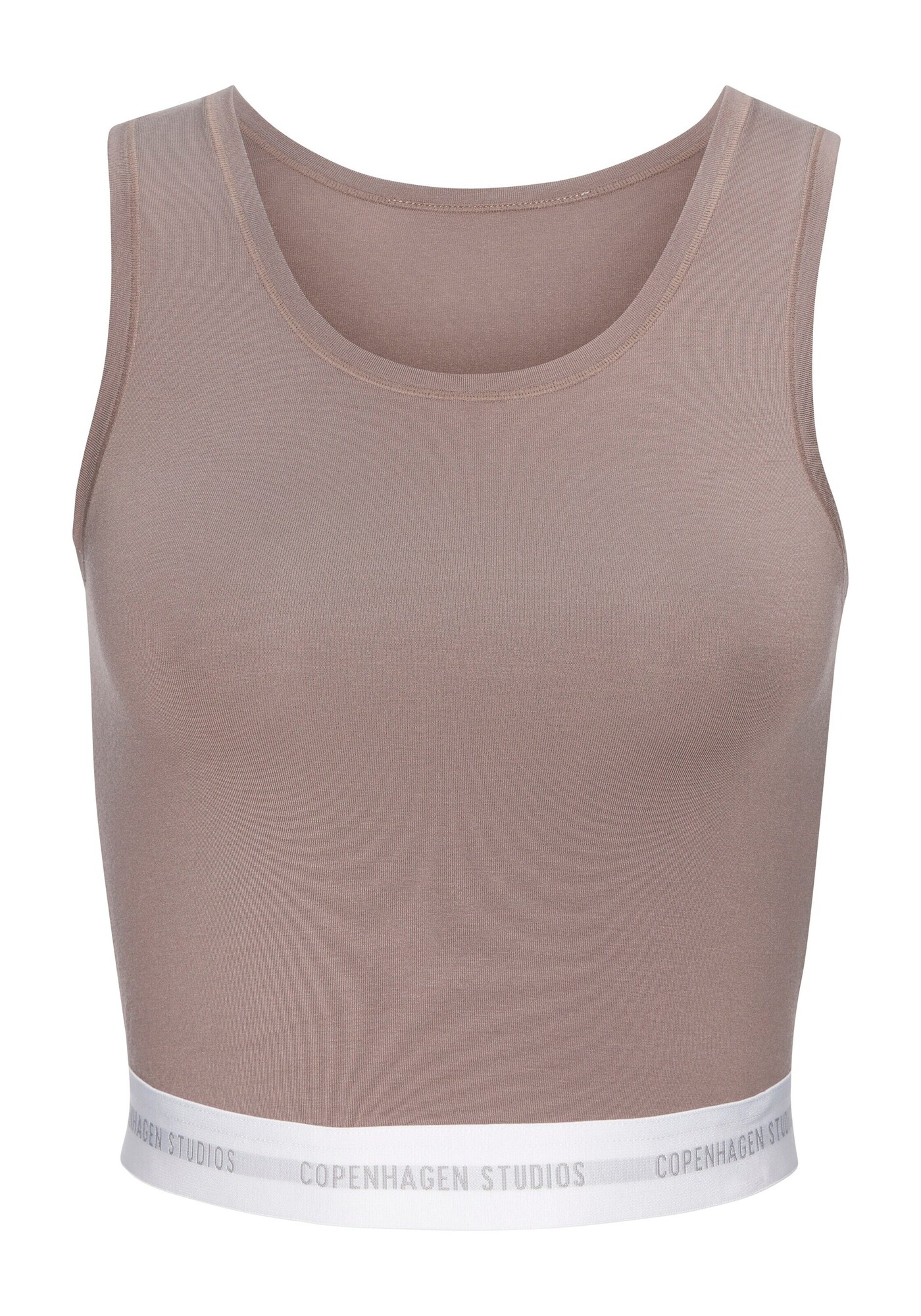 Copenhagen Studios Top  maro / alb
