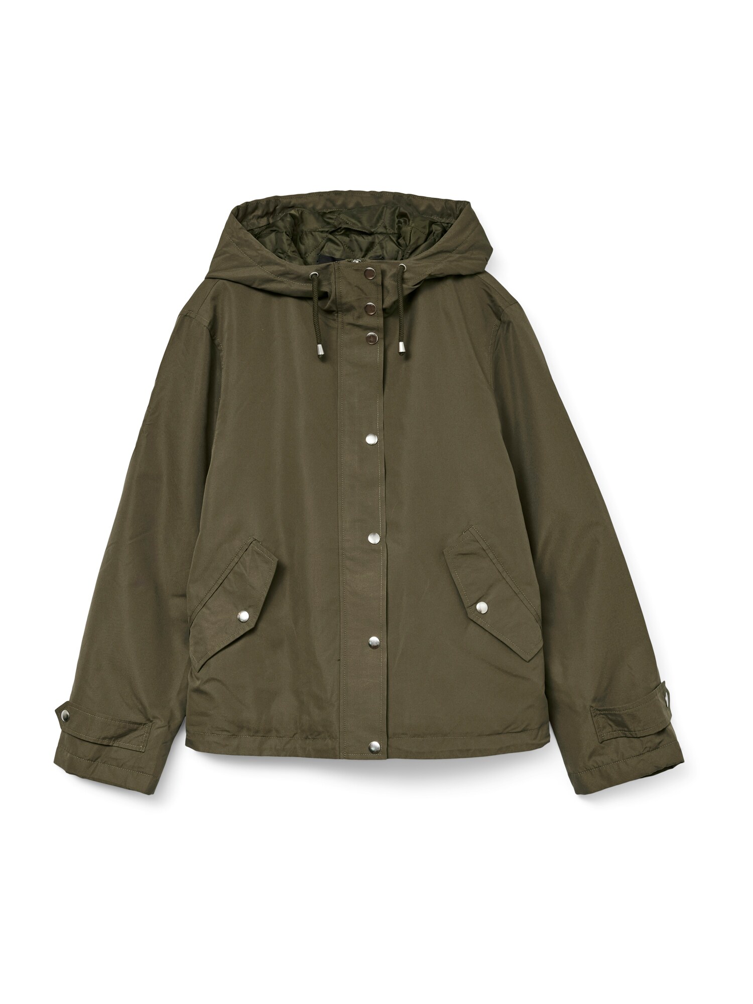 VERO MODA Chaqueta de entretiempo 'VMGAIL CICI'  verde oscuro