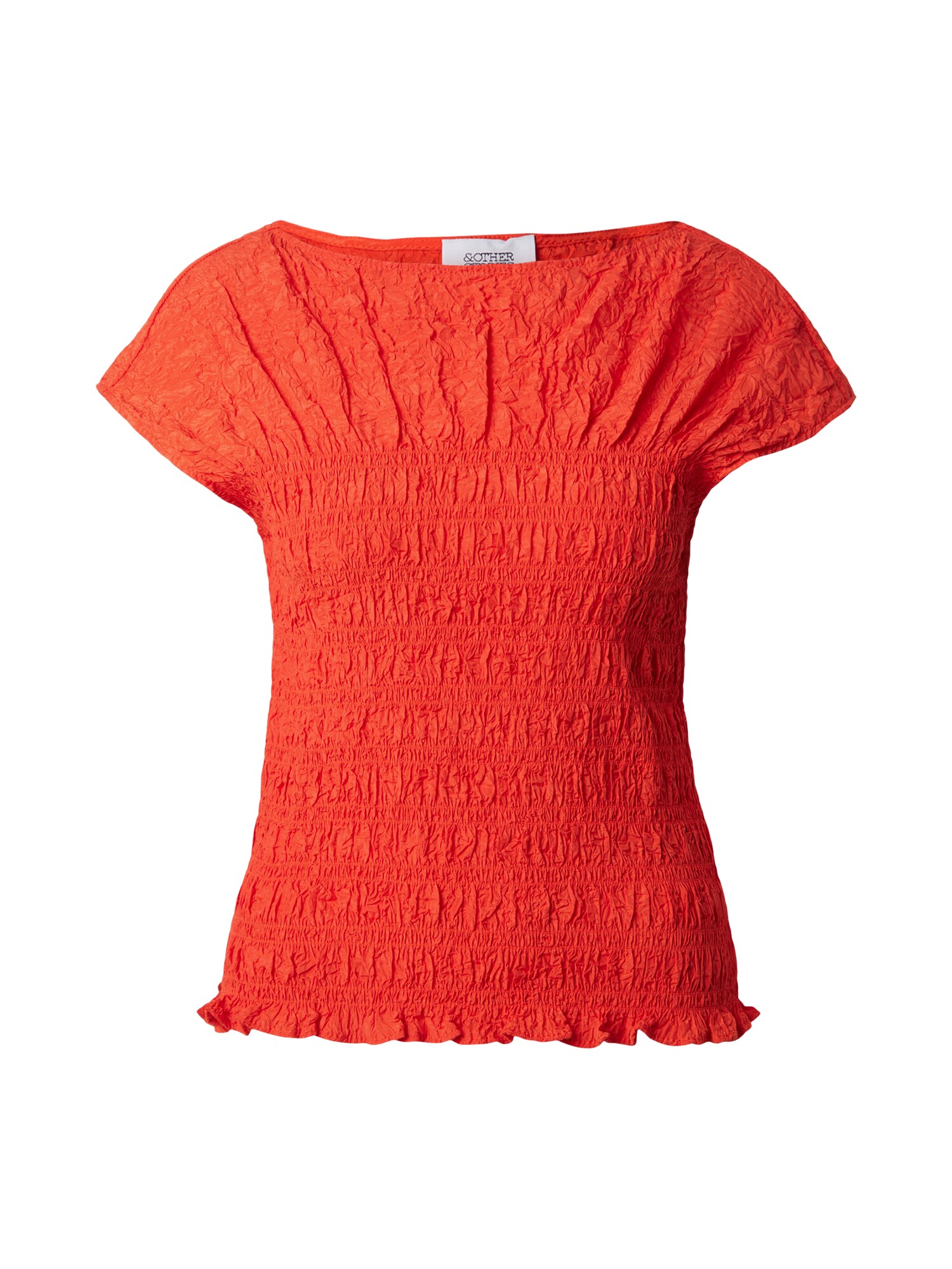& Other Stories Bluza  ciglasto crvena