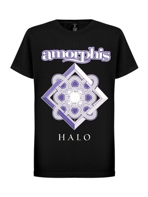Amorphis Camiseta 'Amorphis Halo  T-Shirt'  negro