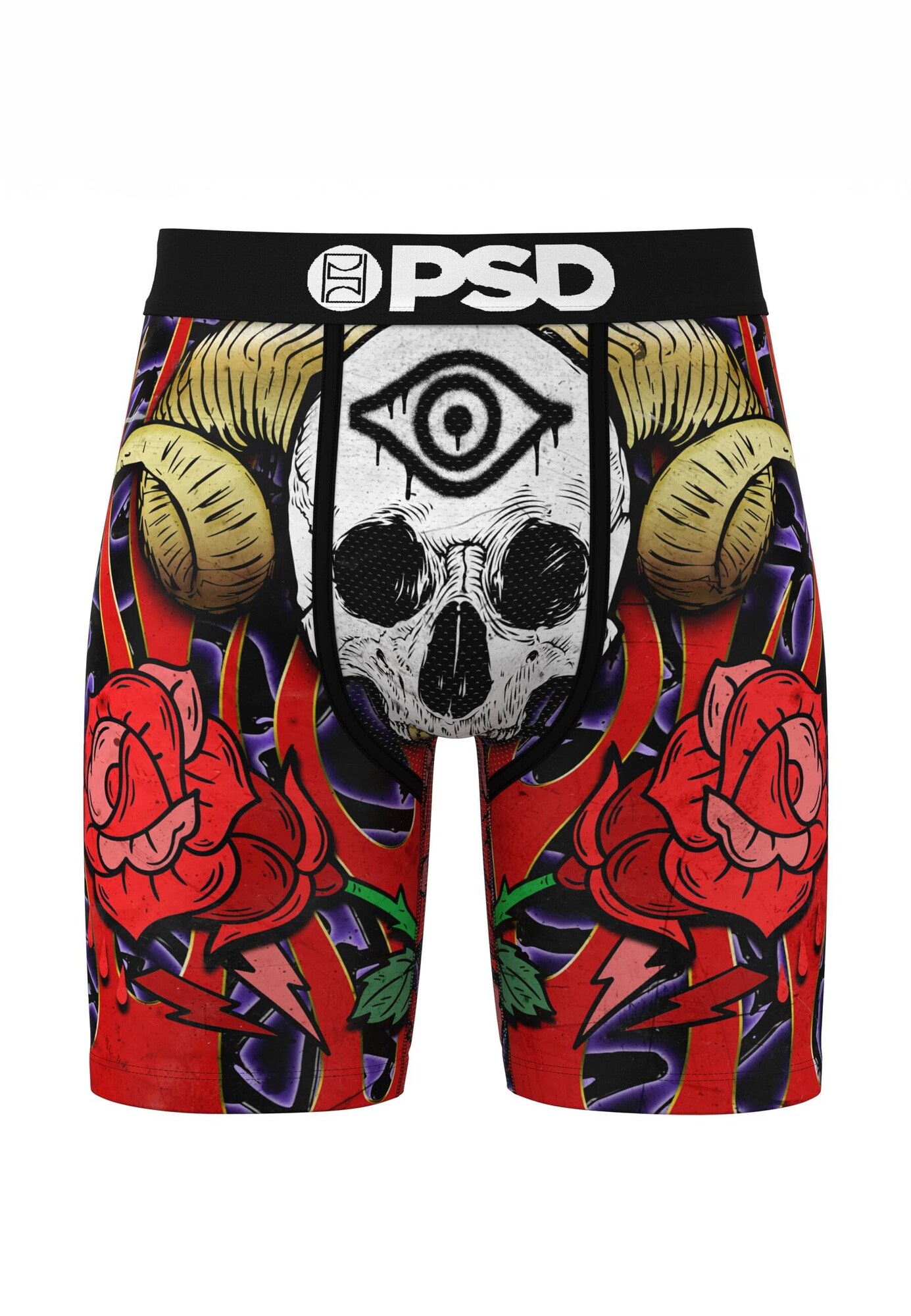 PSD Boxeri Bones  kaki / roșu / negru / alb