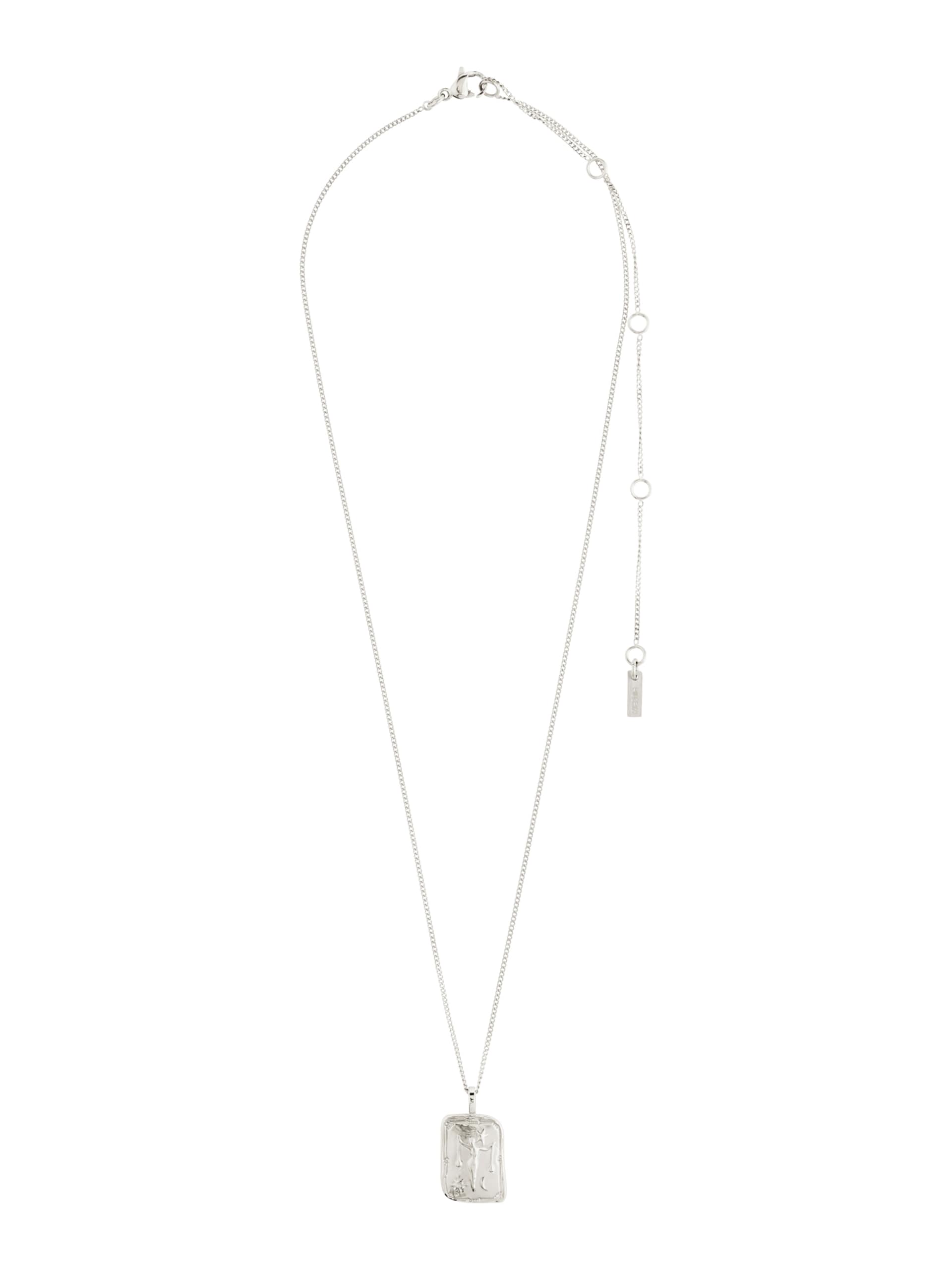 PILGRIM LIBRA Zodiac Sign-halsband, silverpläterat dam – bild 8
