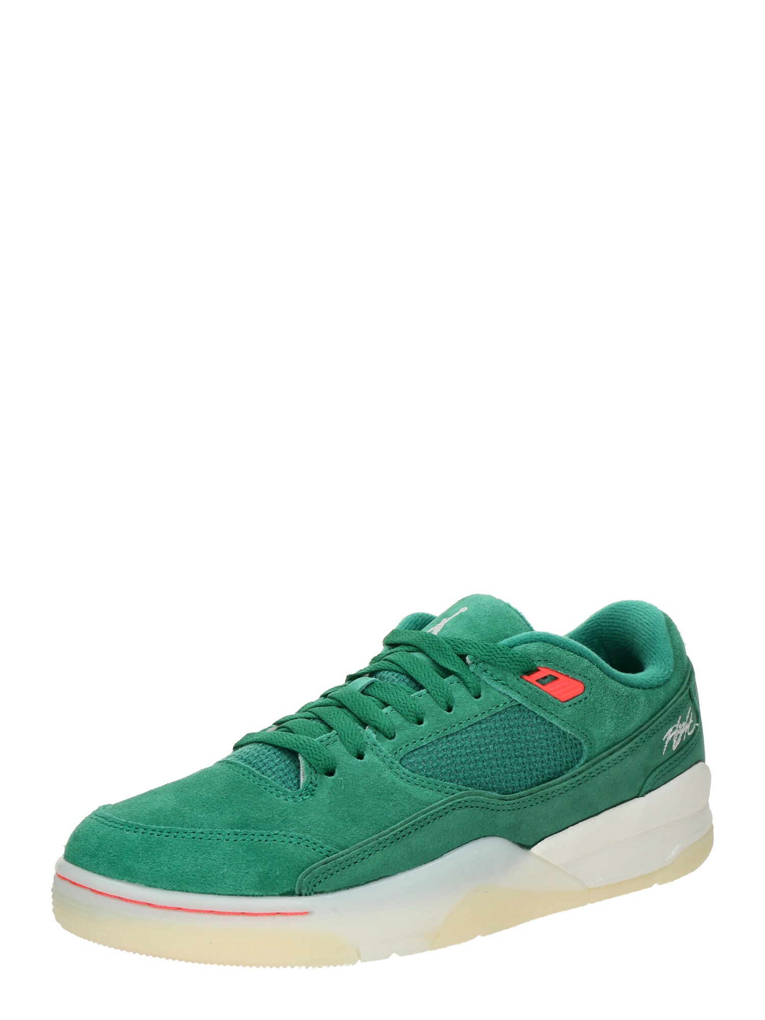 Jordan Sneaker low Flight Court  verde iarbă / roșu intens