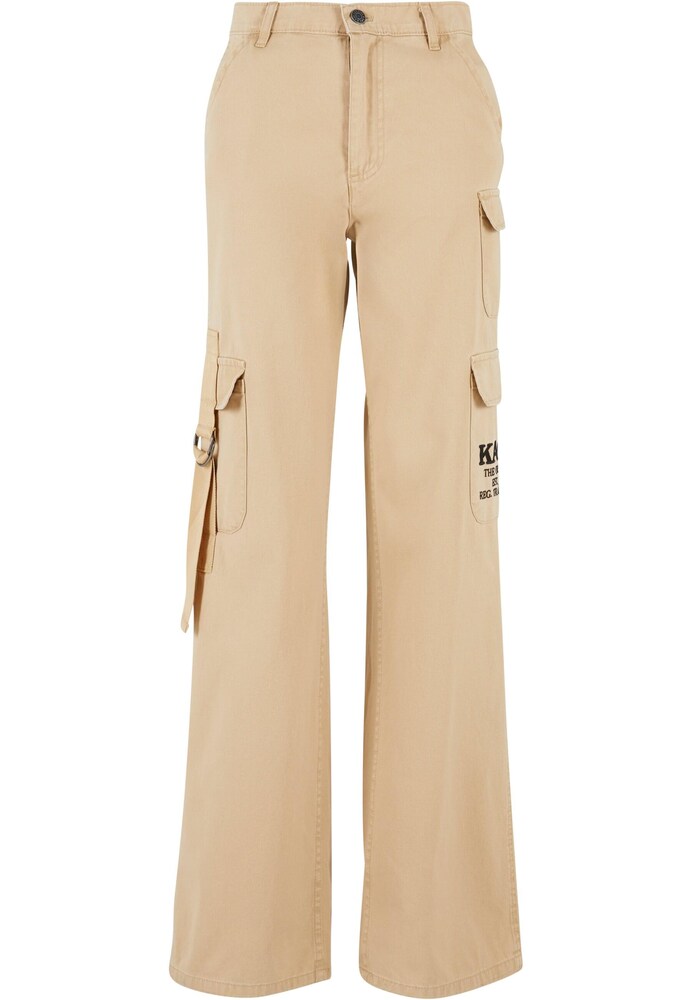 Karl Kani Hose Damen Größe 34 sand / schwarz