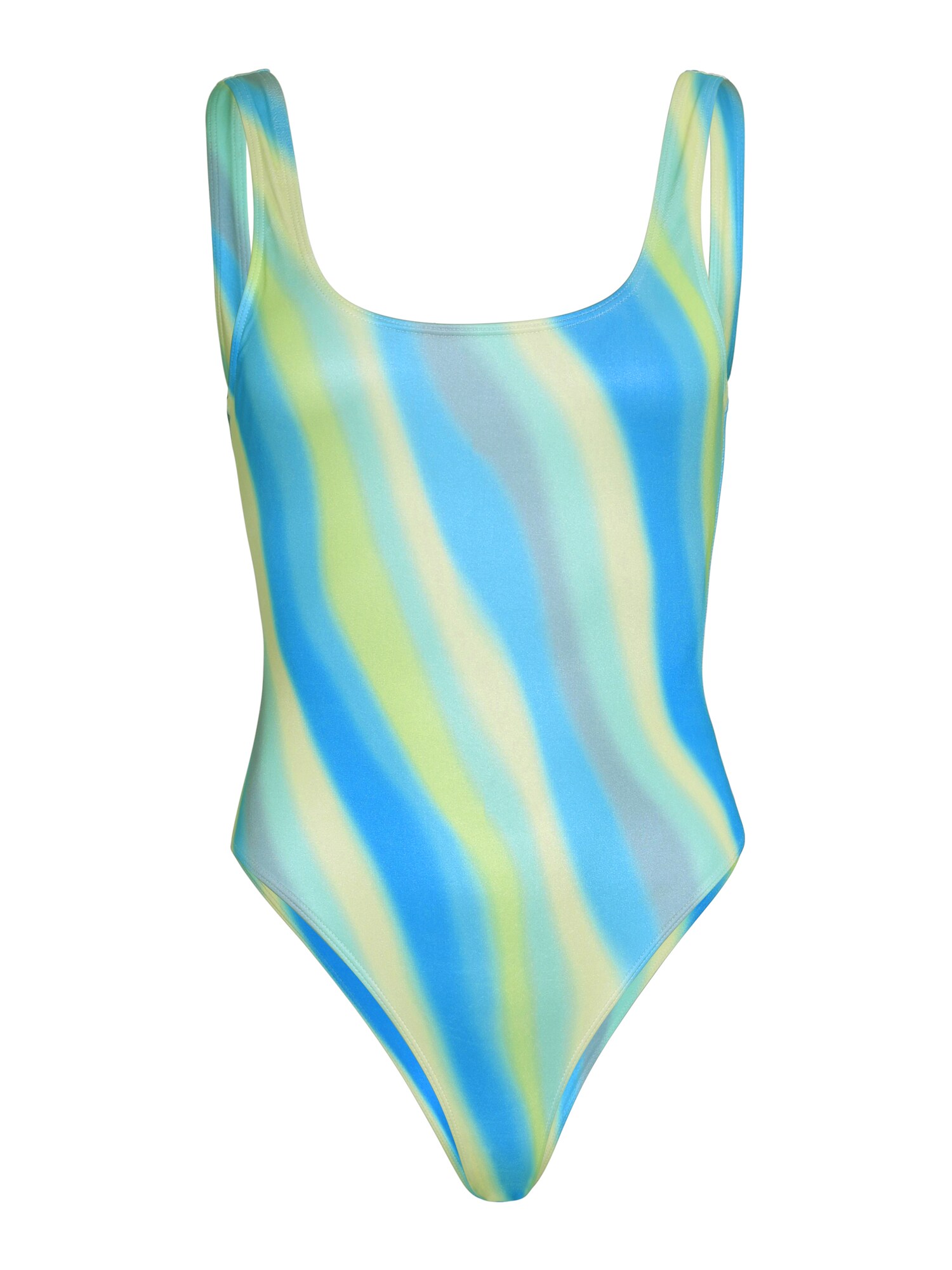 OW Collection Jednodijelni kupaći kostim 'HANNA'  plava / svijetloplava / zelena