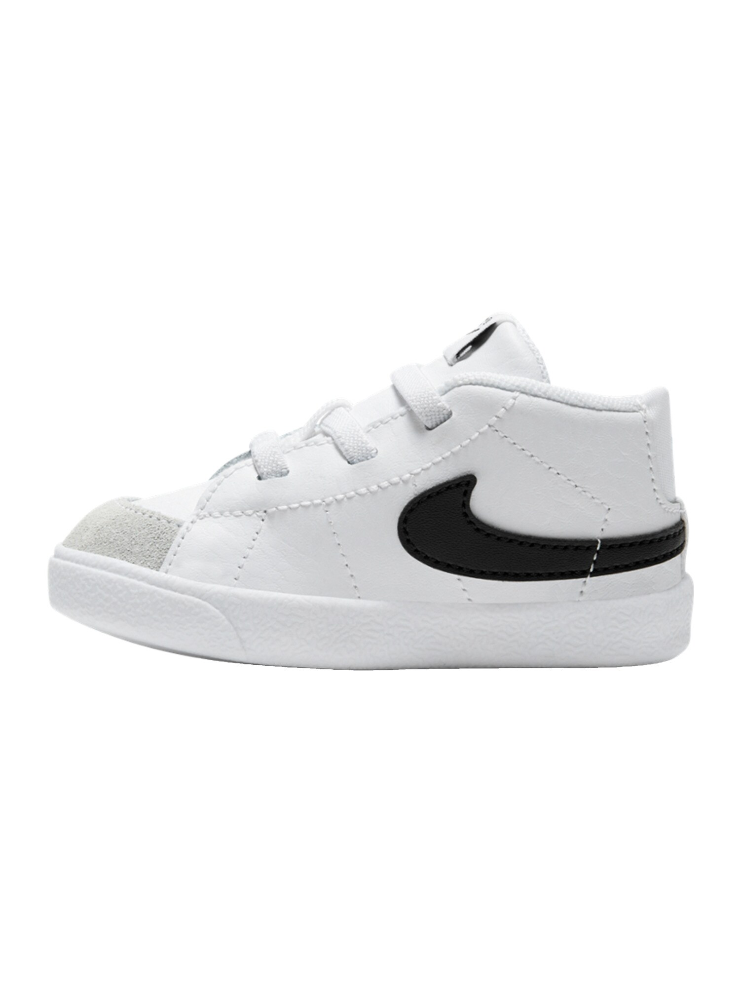 Nike Sportswear Сникърси  черно / бяло