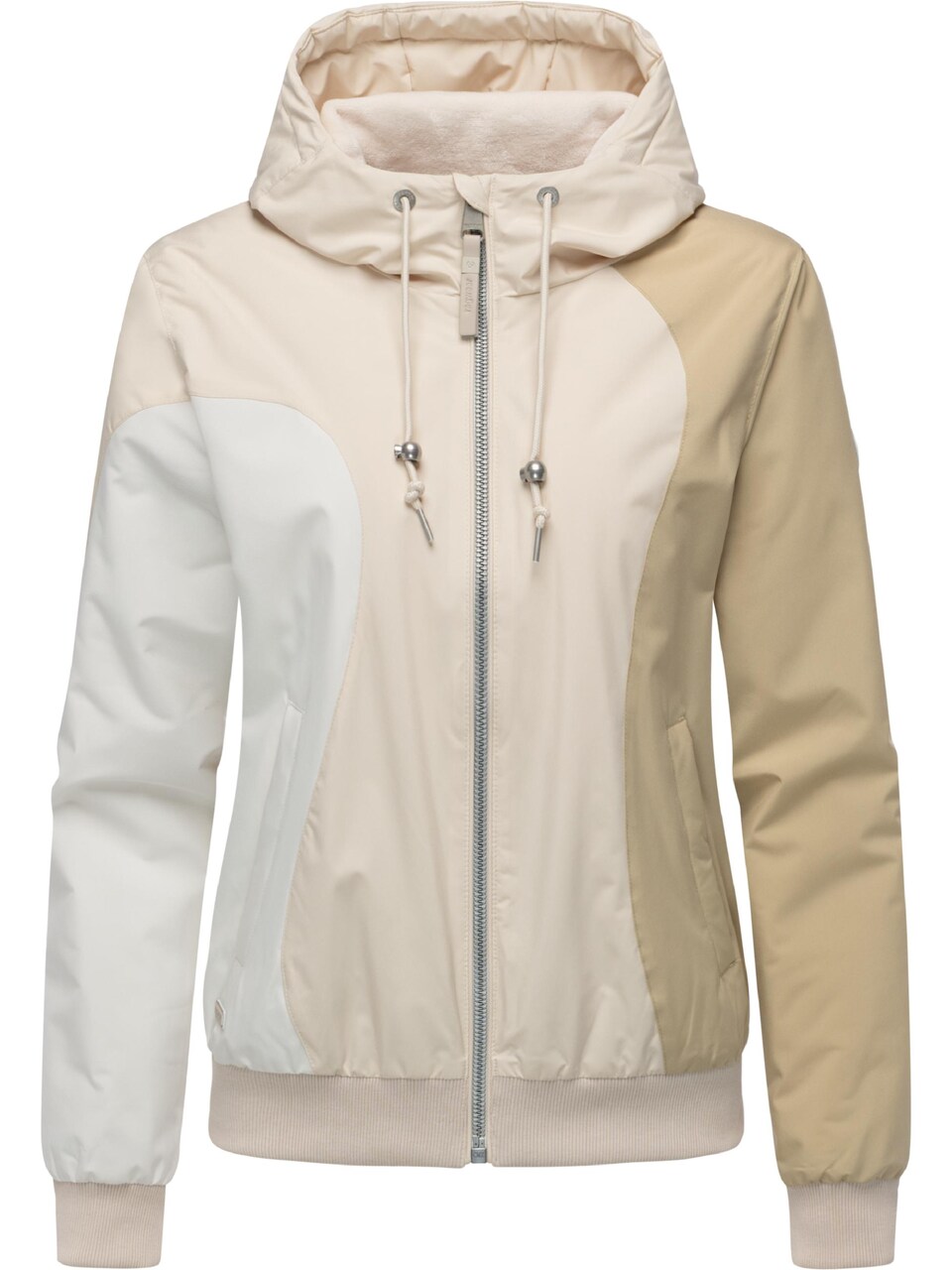 Funktionsjacka 'Oggie Youmodo' beige / ecru
