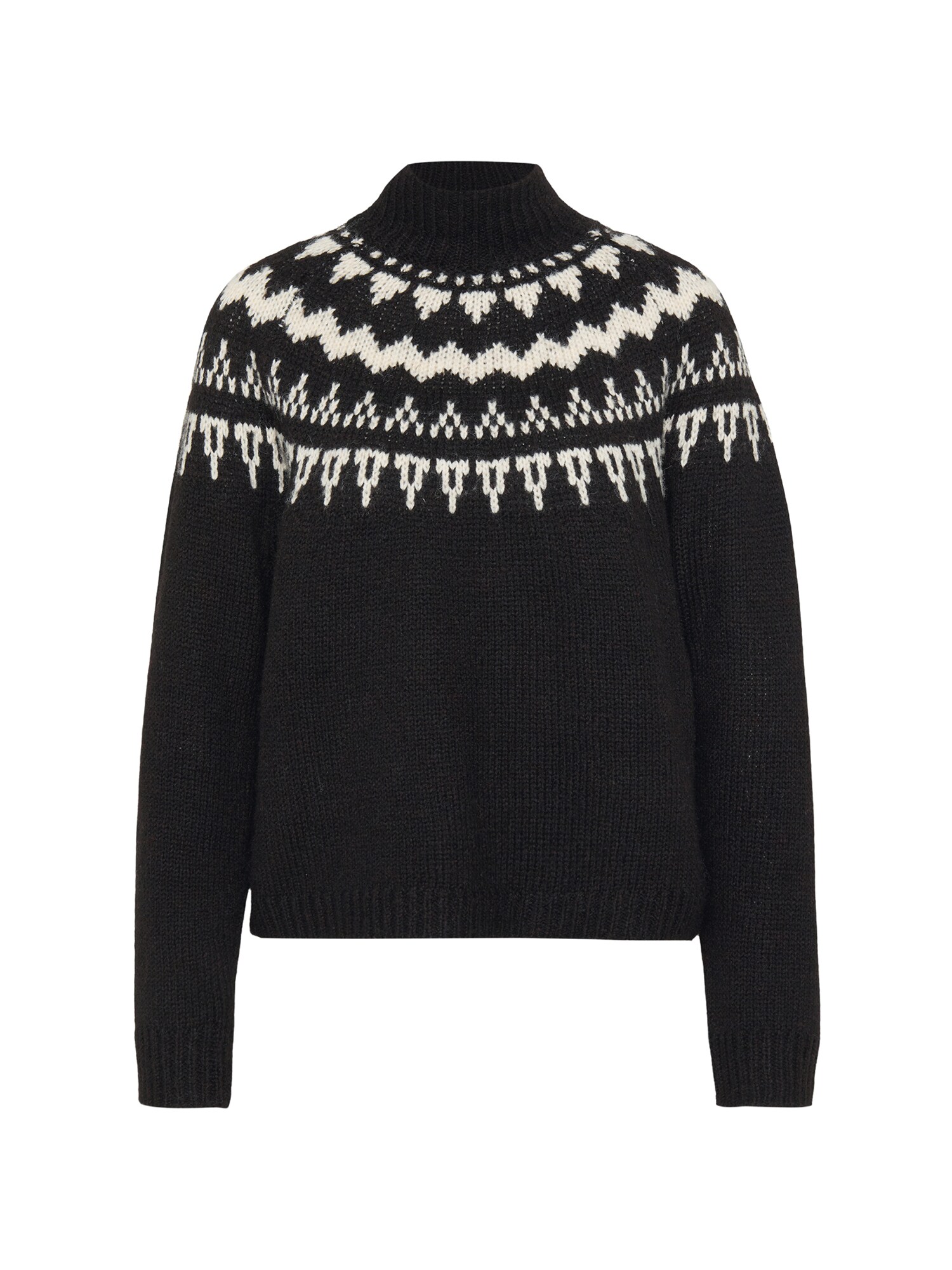 Vero Moda Tall Sveter  čokoládová / biela