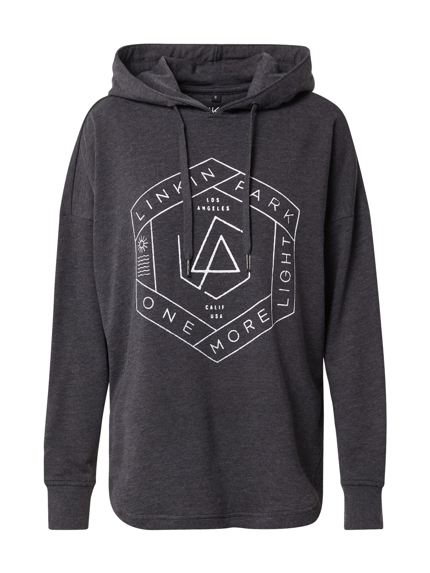 Merchcode Megztinis be užsegimo 'Linkin Park'  tamsiai pilka