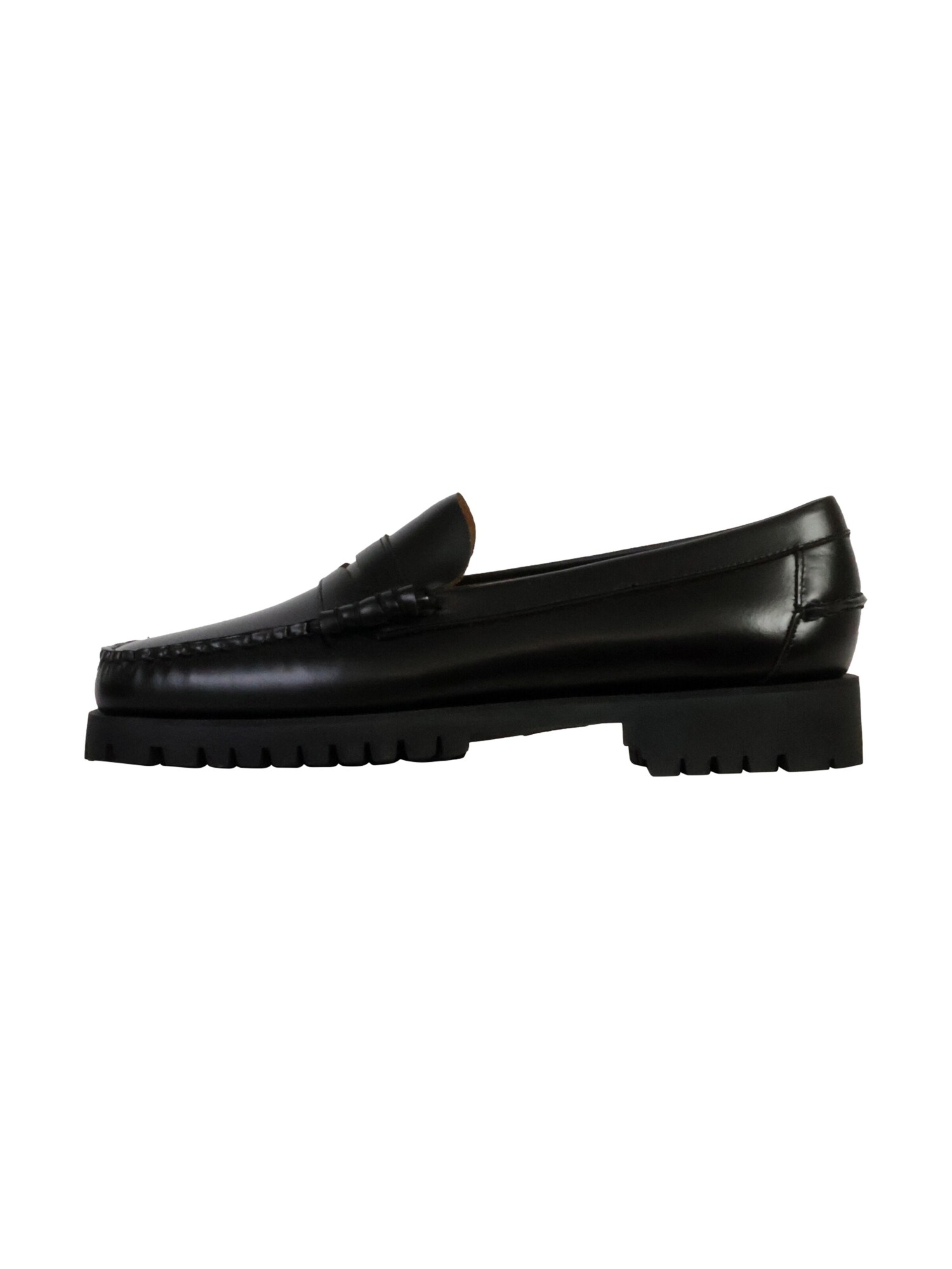 SEBAGO Zapatos con cordón 'Sebago Docksides Dan Lug W aus Leder' negro – imagen 1