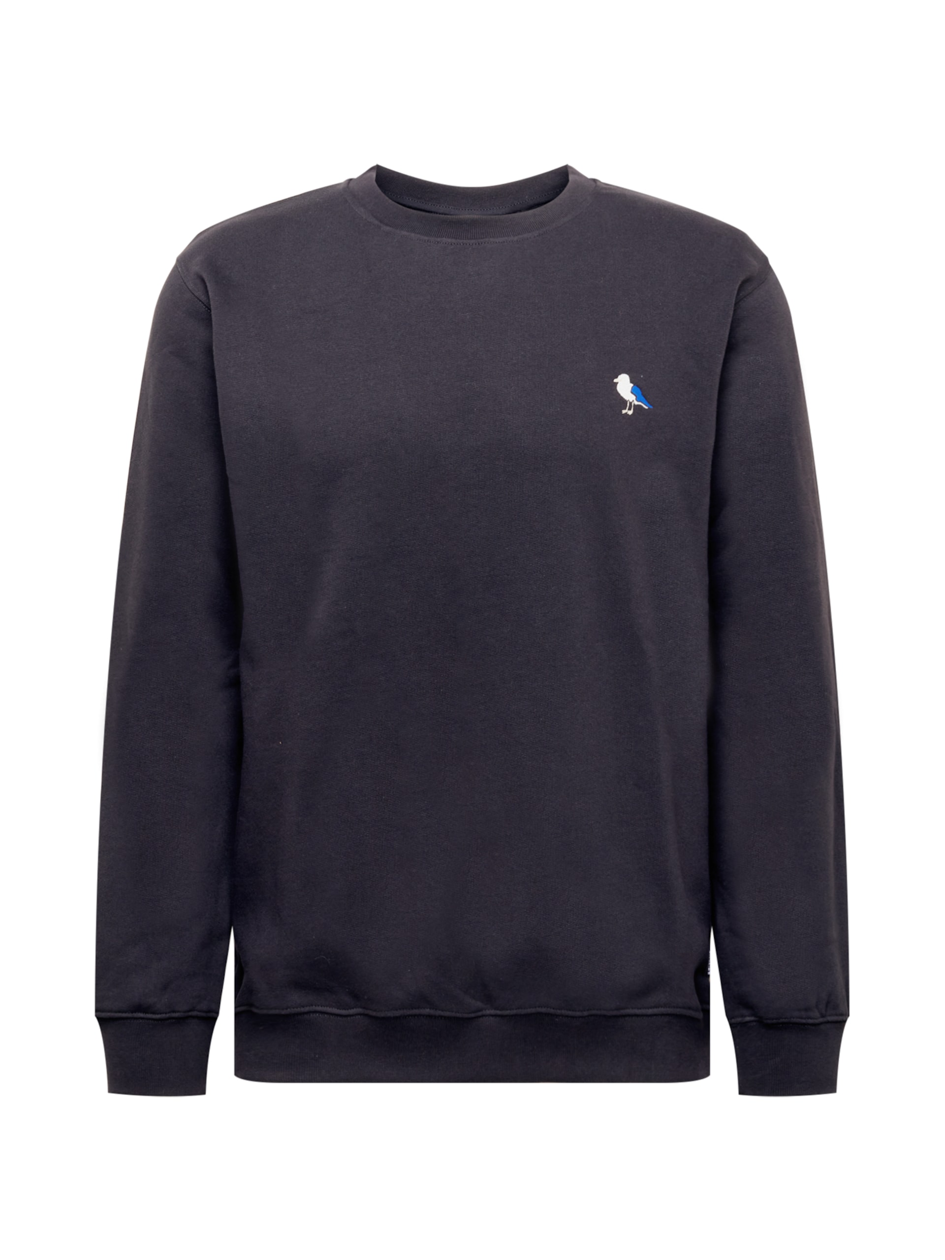 Cleptomanicx Sweatshirt 'Embro Gull' royalblå / mörkblå herr