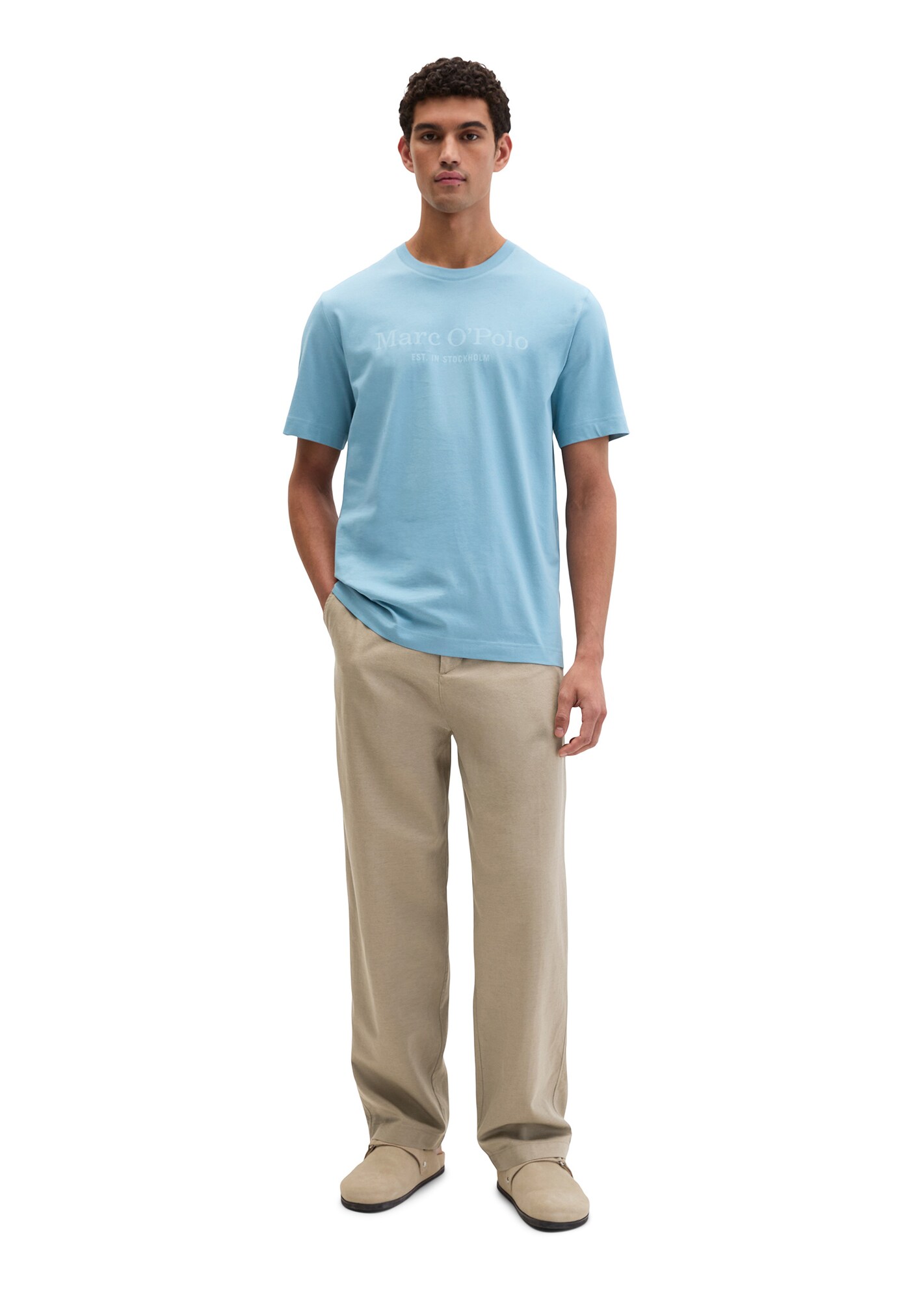 Marc O'Polo Camiseta  azul neon / azul claro – imagen 4