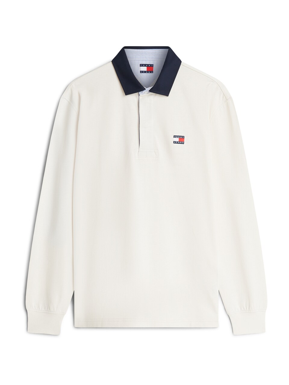 T-shirt 'Ess' ecru / marinblå