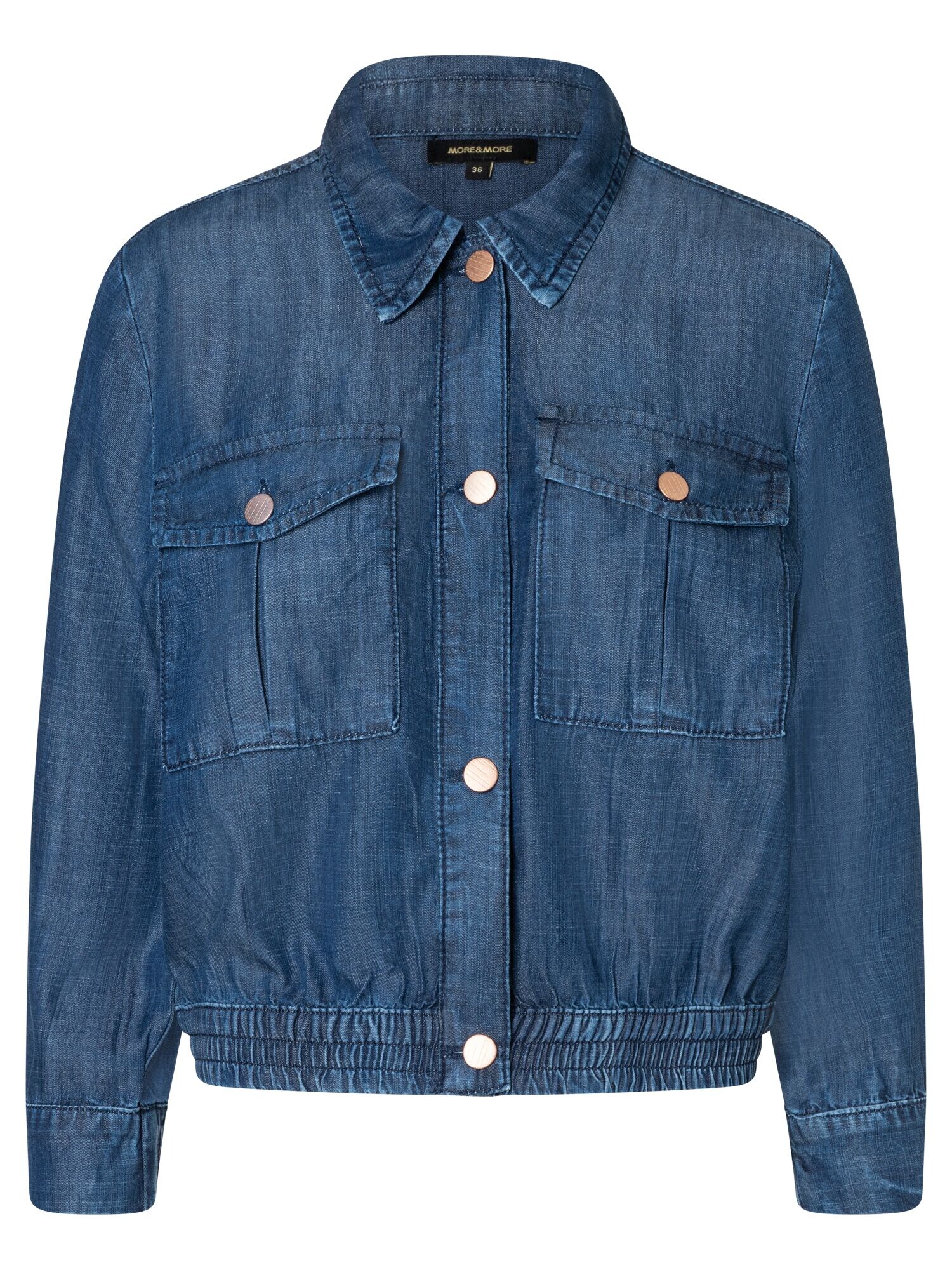 MORE & MORE Geacă de primăvară-toamnă  albastru denim