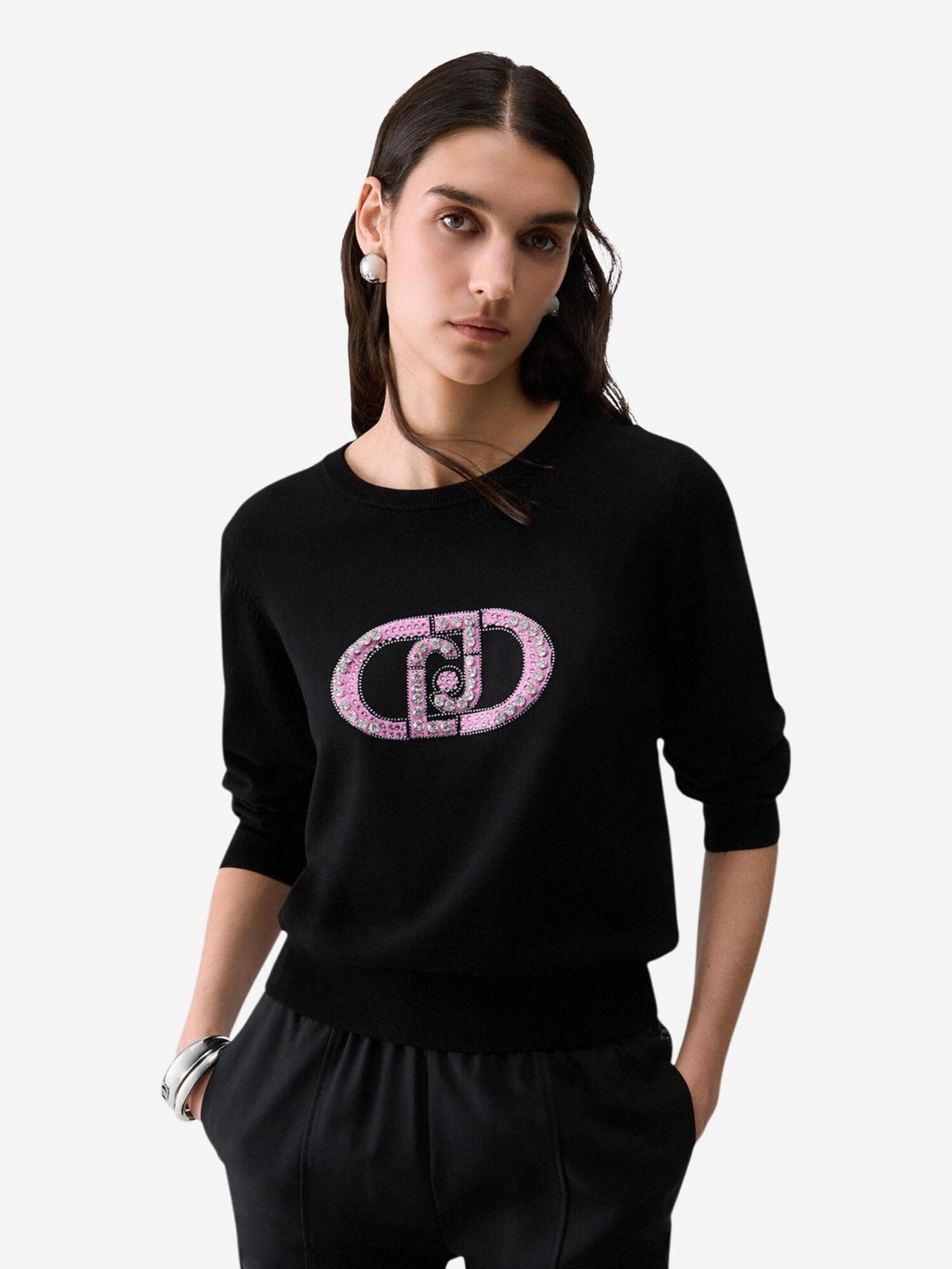 Liu Jo Jersey negro – imagen 18
