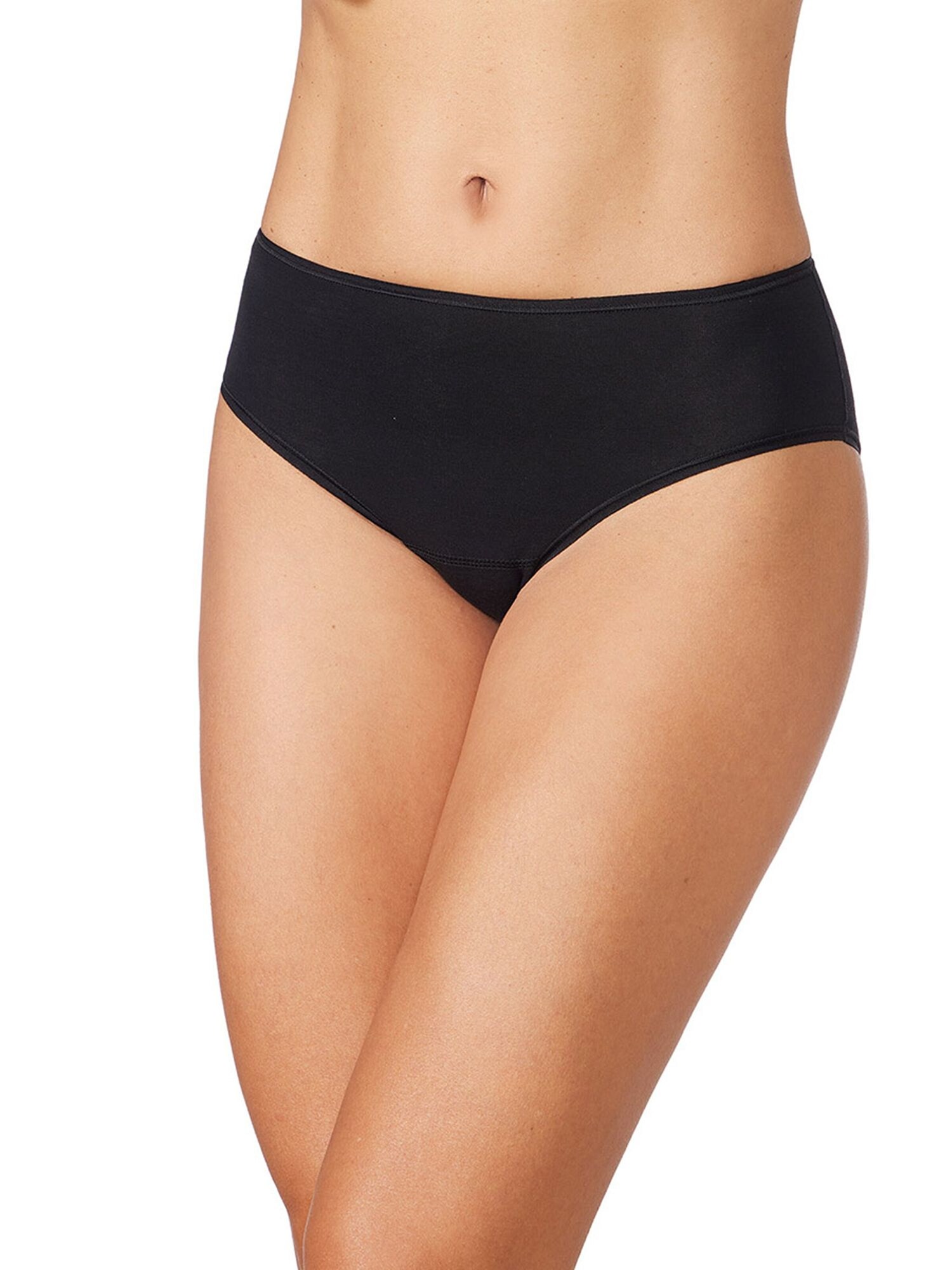 zd ZERO DEFECTS Panti 'Aurora high waist Organic cotton'  negro