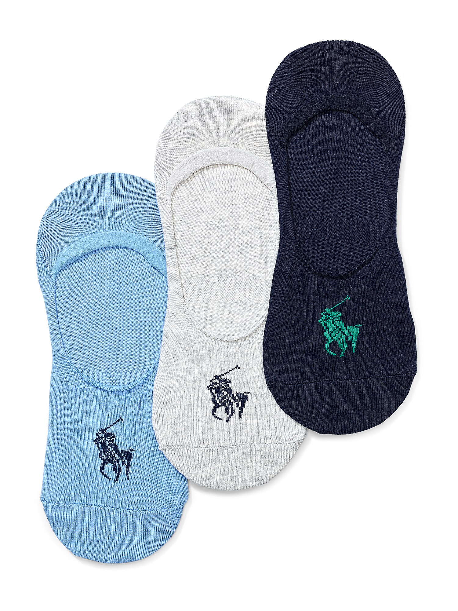 Polo Ralph Lauren Șosete joase  albastru noapte / azur / gri deschis / verde smarald