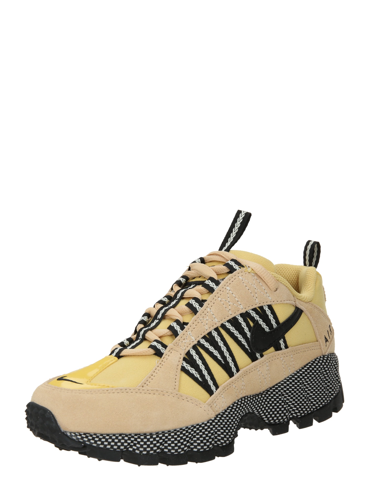 Nike Sportswear Ниски маратонки 'AIR HUMARA'  бежово / пастелно жълто / черно / мръсно бяло