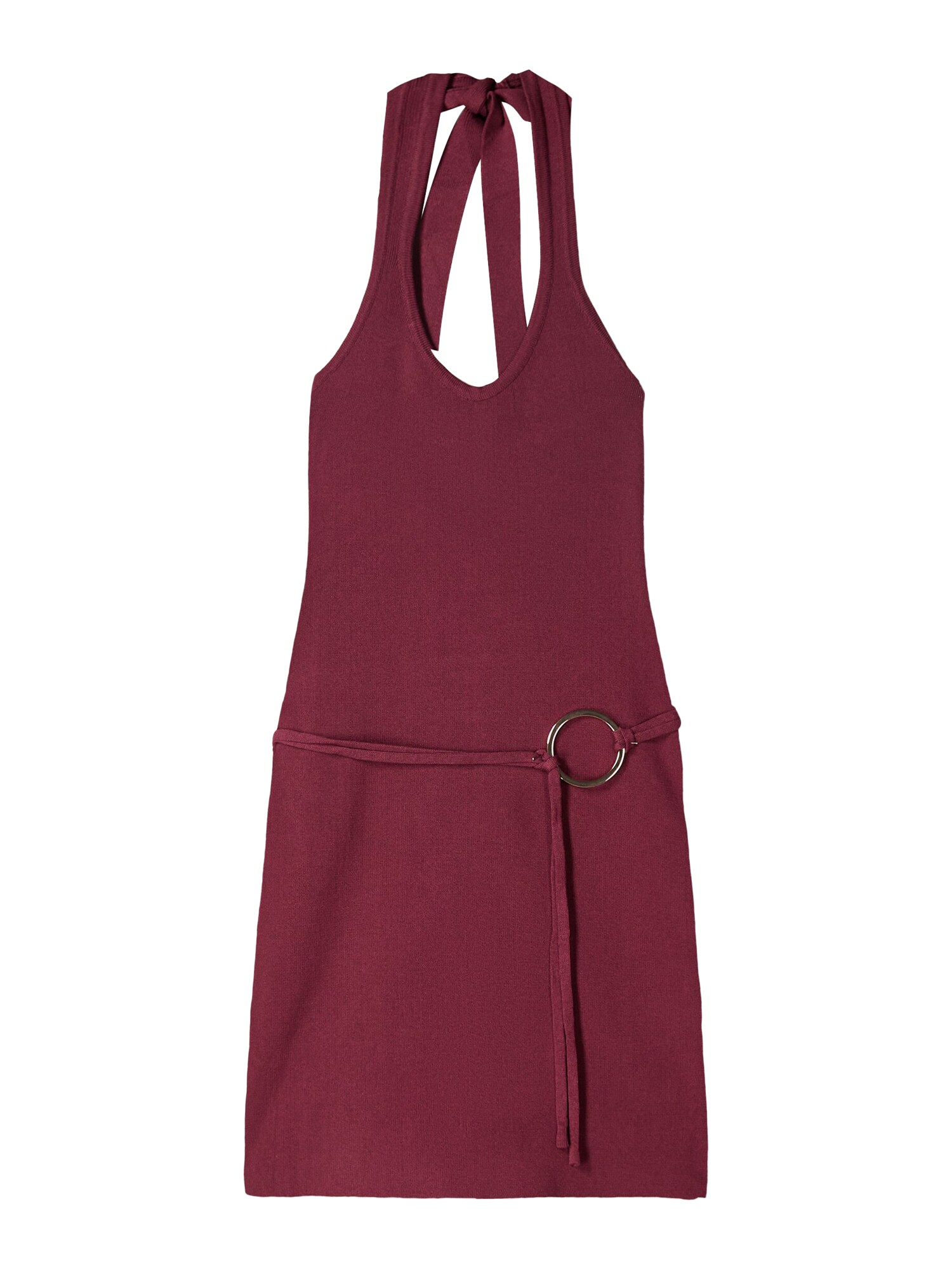 Bershka Rochie  roșu burgundy