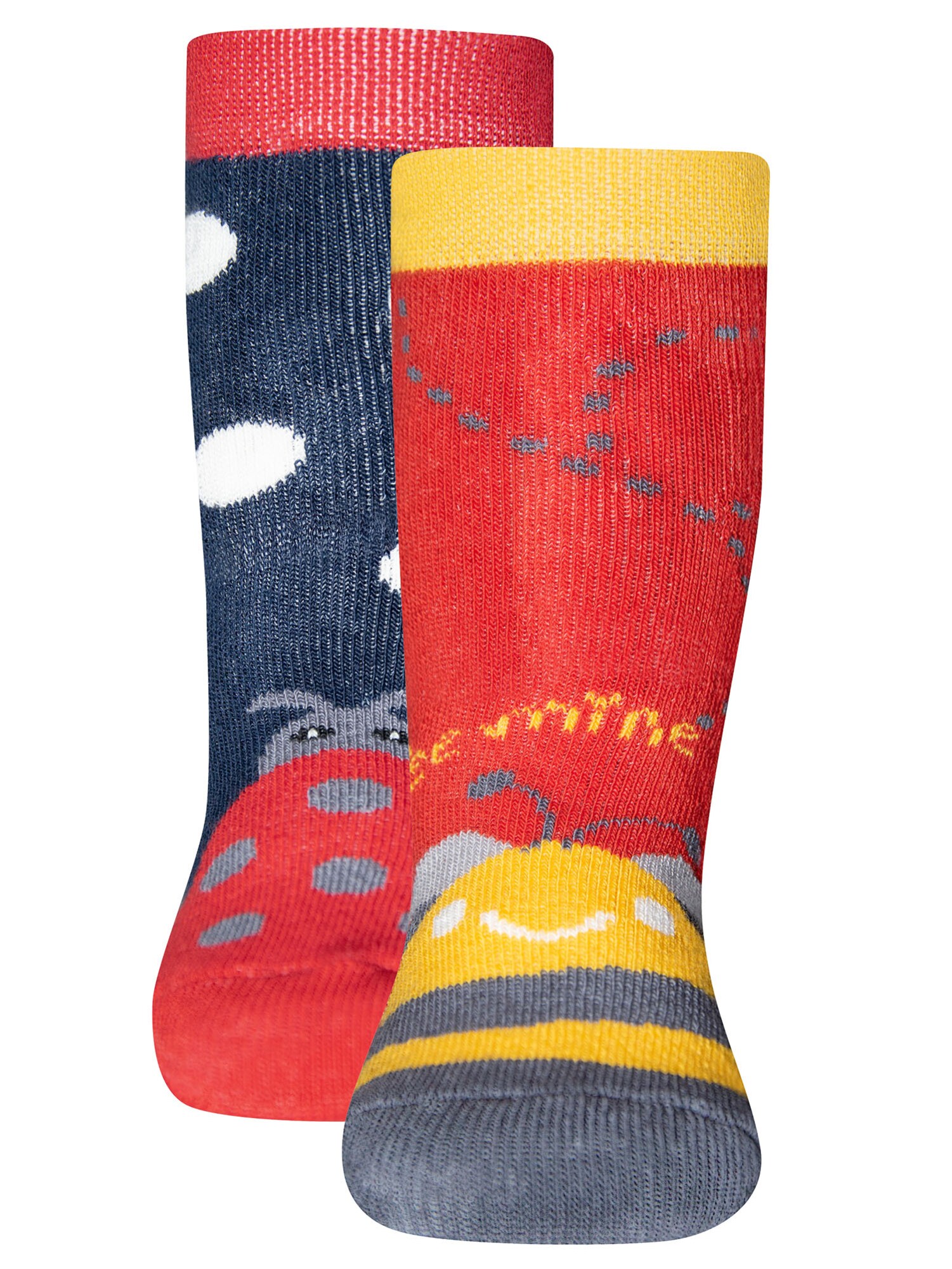 EWERS Șosete  bleumarin / roșu / alb murdar