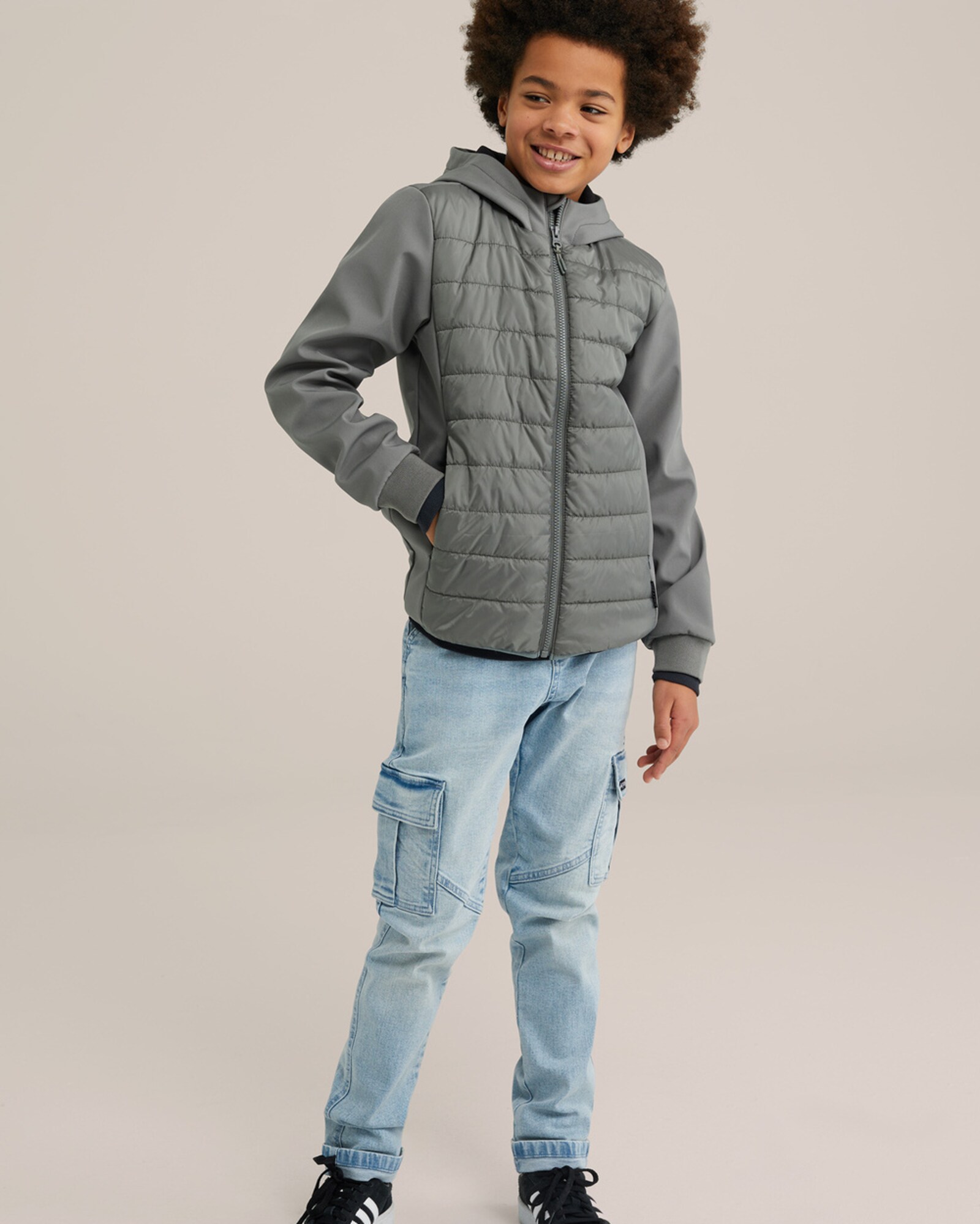 WE Fashion Átmeneti dzseki  bazaltszürke termék 2. képe