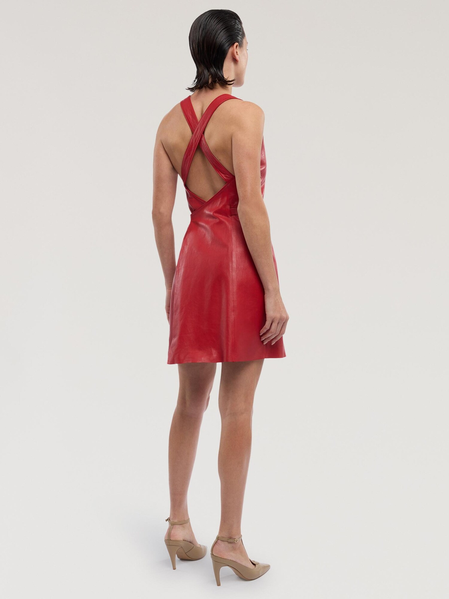 Trussardi Vestido rojo – imagen 3