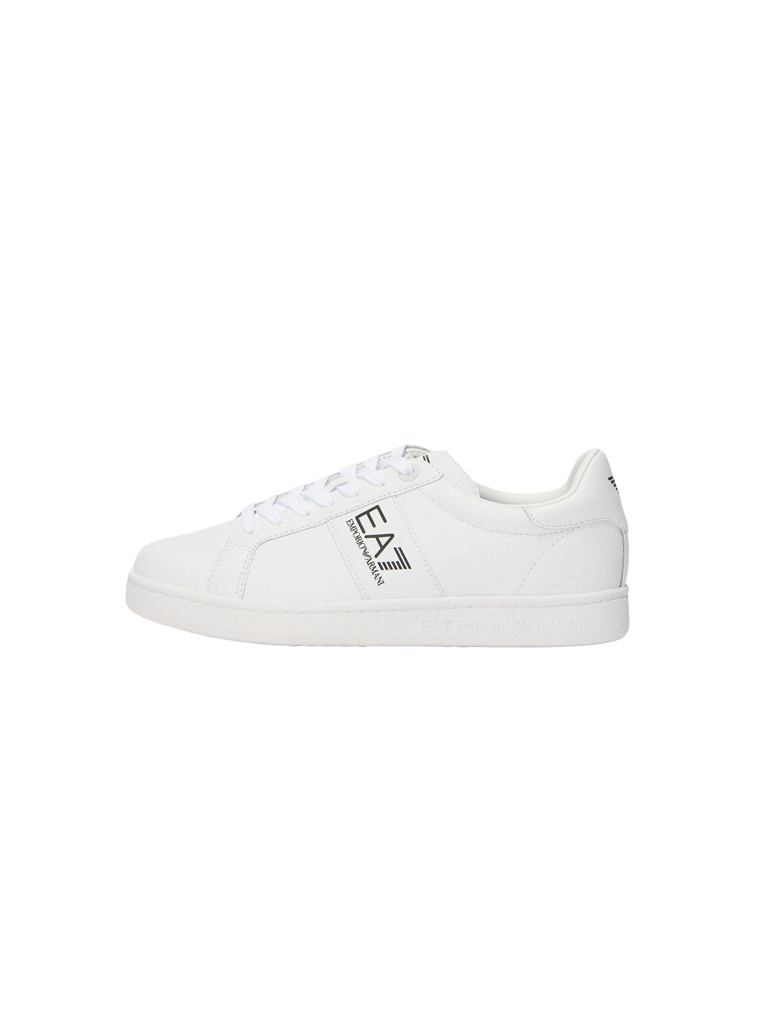 EA7 Emporio Armani Nízke tenisky 'CLASSIC'  čierna / biela
