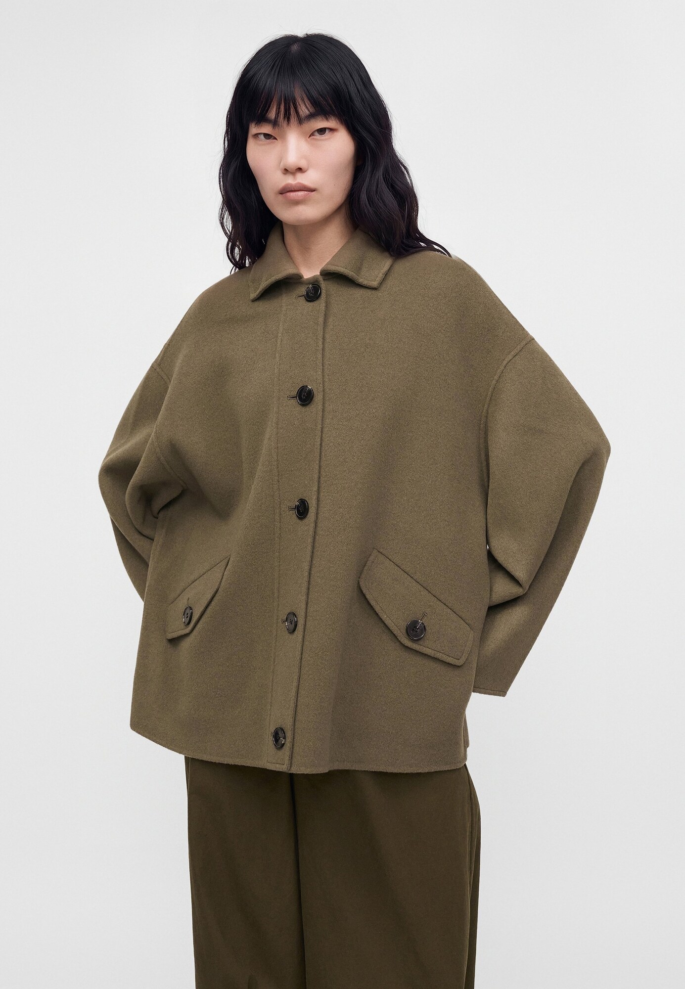 IRO Chaqueta de entretiempo  caqui – imagen 4