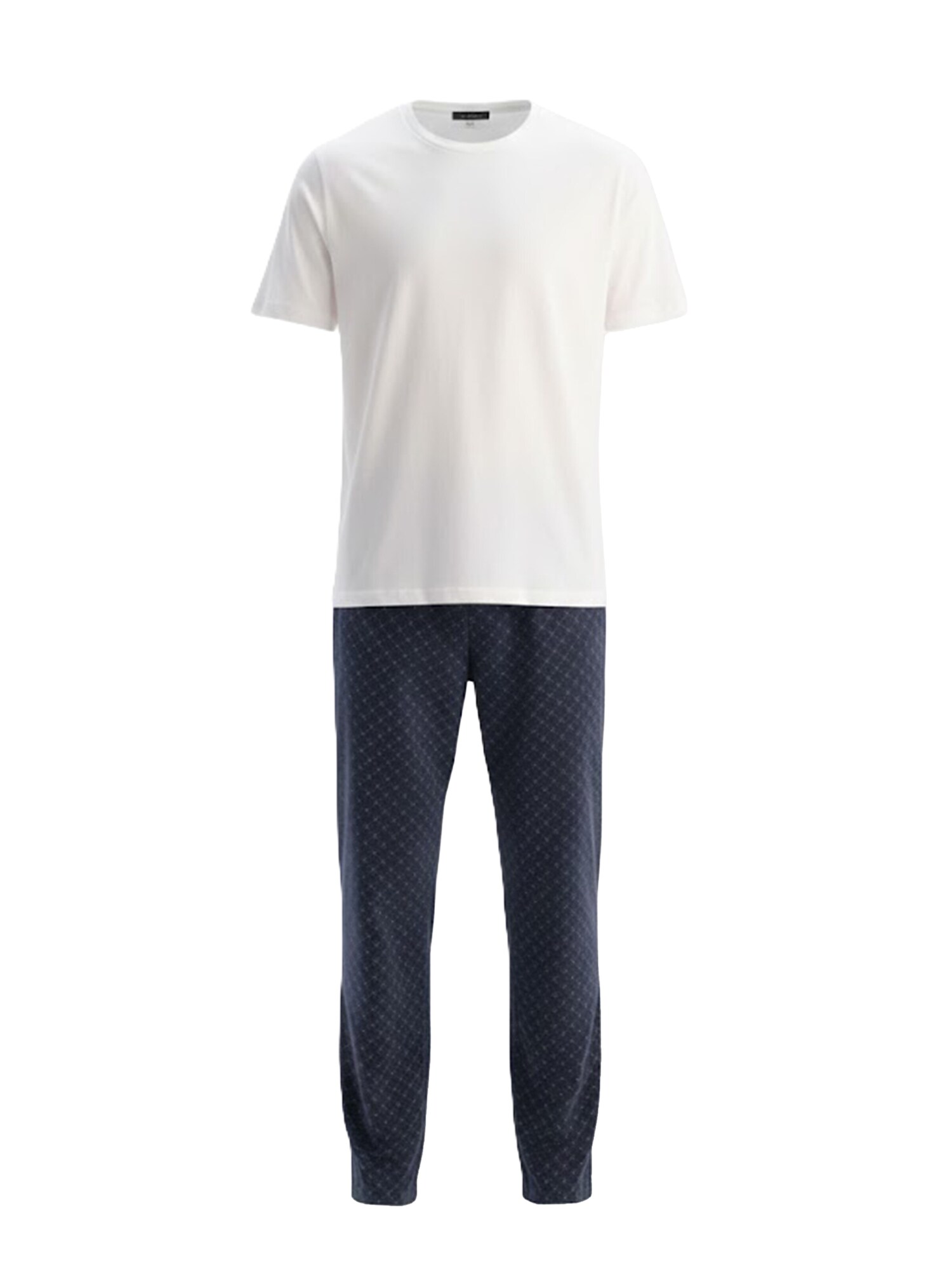 Dagi Pijama largo  navy / blanco
