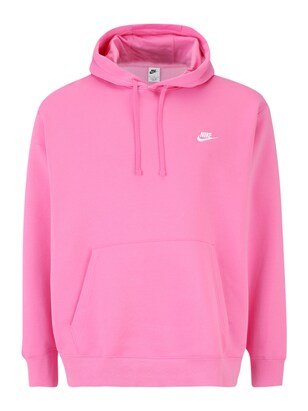 Nike Sportswear Sweatshirt ‘Club Fleece’ Pink / Wit