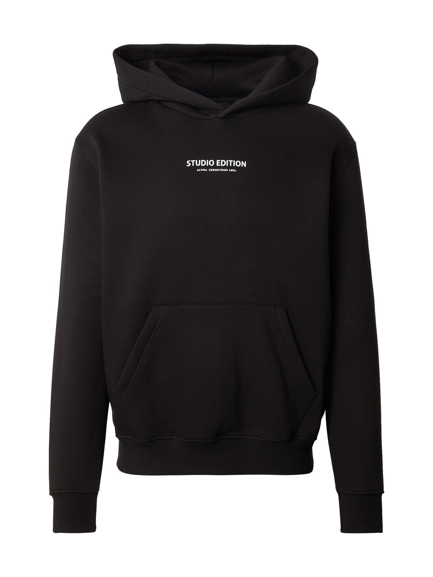 ALPHA INDUSTRIES Mikina 'Studio Edition'  modrá / čierna / biela