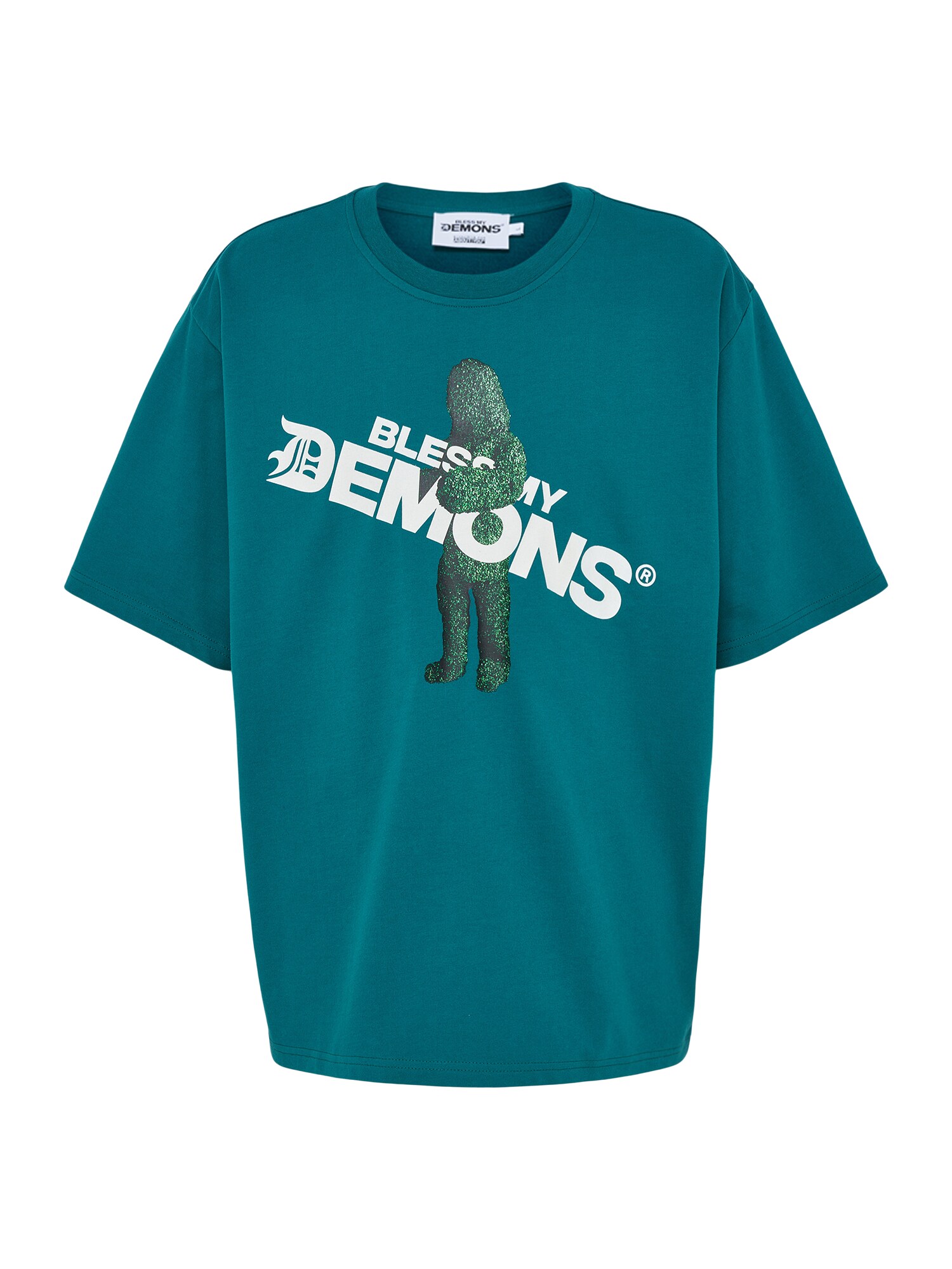 Bless my Demons exclusive for ABOUT YOU Tricou  verde
