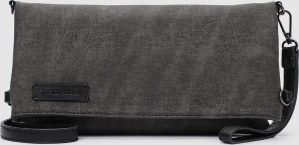 Eine Handtasche zeigt die Persönlichkeit einer Frau. Ob geordnet oder leicht chaotisch - sie wird einfach heißgeliebt! Die Clutch Deborah kommt in Feinsynthetik mit längenverstellbarem, abnehmbarem Umhängeriemen und sieht einfach toll aus. Heute ist Theaterabend! Mit der bildschönen Clutch Deborah kann man sich auch beim Drink danach in der Bar sehen lassen. Gefertigt aus Feinsynthetik ist das Modell, das sich mit einem Reißverschluss verschließen lässt. Durch das Material ist es schön leicht und angenehm im Griff. Mit ihrer strukturierten Optik und dem zweifarbigen Design ist die hochwertige Clutch ein echter Hingucker. EMILY & NOAH - für stilsichere Frauen, die wissen, wer sie sind. Mit den tollen Accessoires von EMILY & NOAH zeigt jede Frau mit Modebewusstsein ihre stylische Seite, denn die Produkte passen zu Frauen, die wissen, was ihnen gefällt. Das Modell Deborah ist von der Haptik eher weich und daher wirklich angenehm zu tragen. Einen besonderen Akzent setzt das dekorative Logo-Patch. Klein aber oho! In diese hübsche Clutch passt alles, was man für eine durchtanzte Nacht braucht.
