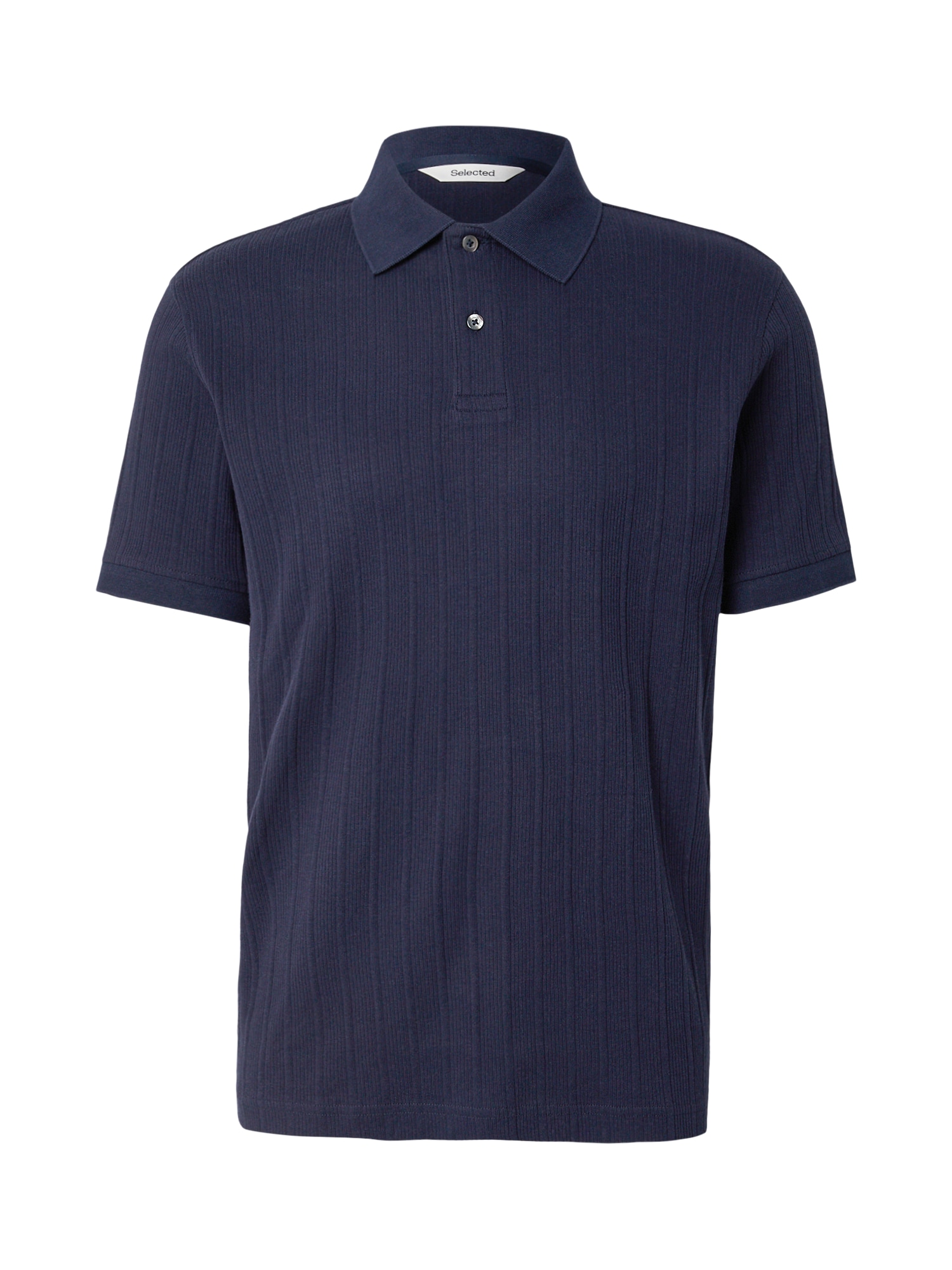 SELECTED Tricou 'SLHCOLE'  albastru noapte