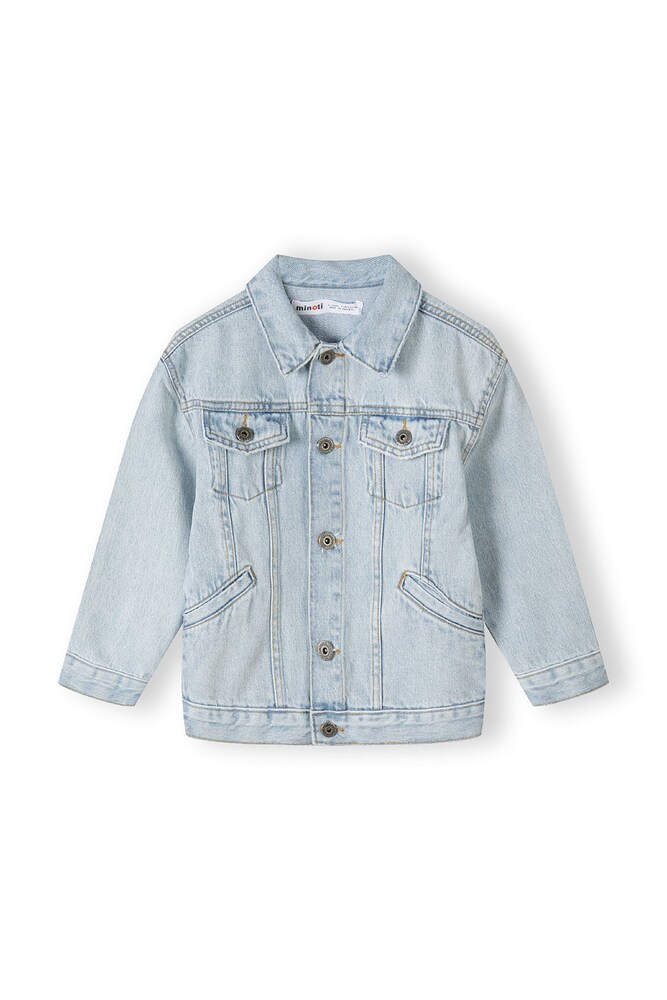 MINOTI Jacke Jungen Größe 152/158 hellblau