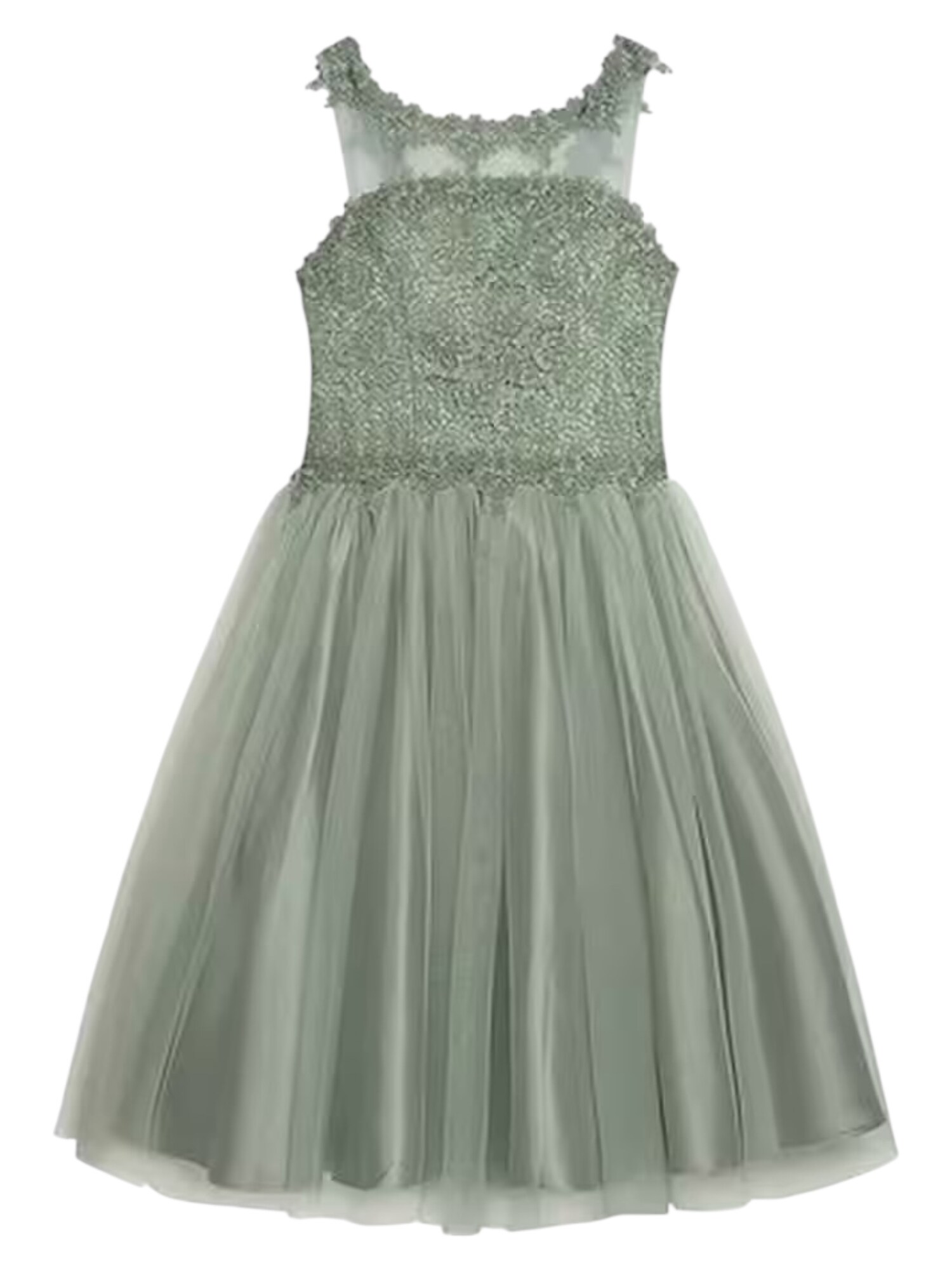 Danamade Rochie 'DROSANA'  verde stuf