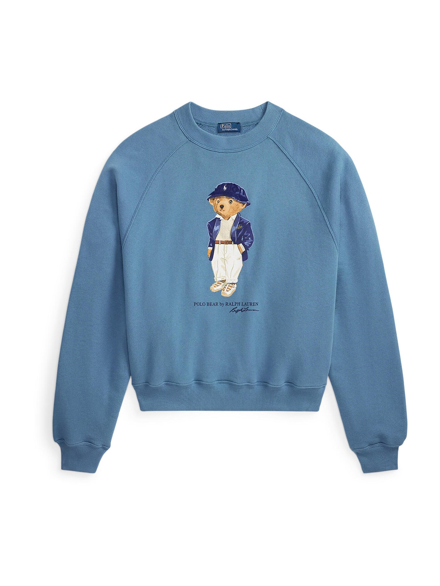 Polo Ralph Lauren Bluză de molton 'ISLAND FLC'  albastru / bleumarin / maro mokka / alb